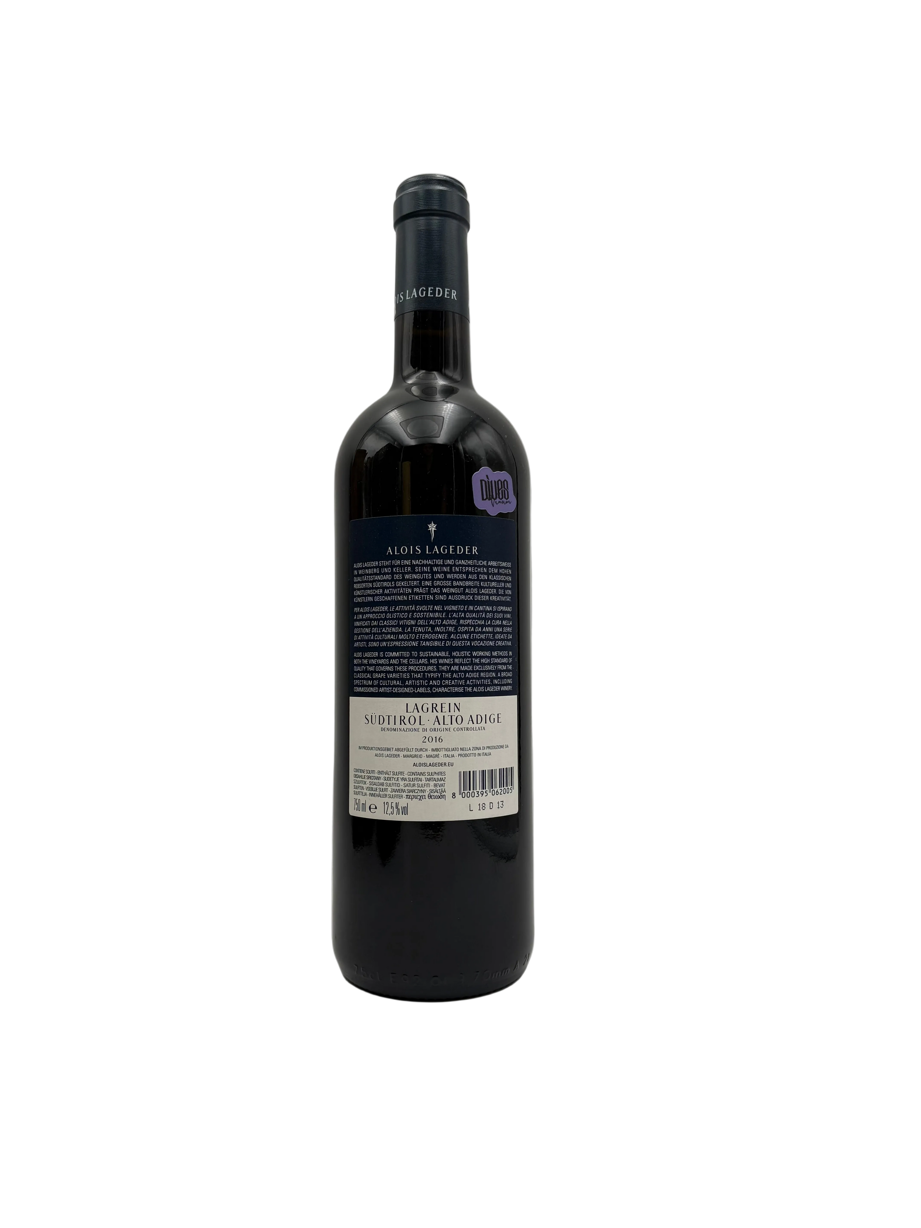 2016 - Alois Lageder - Lagrein Südtirol Alto Adige