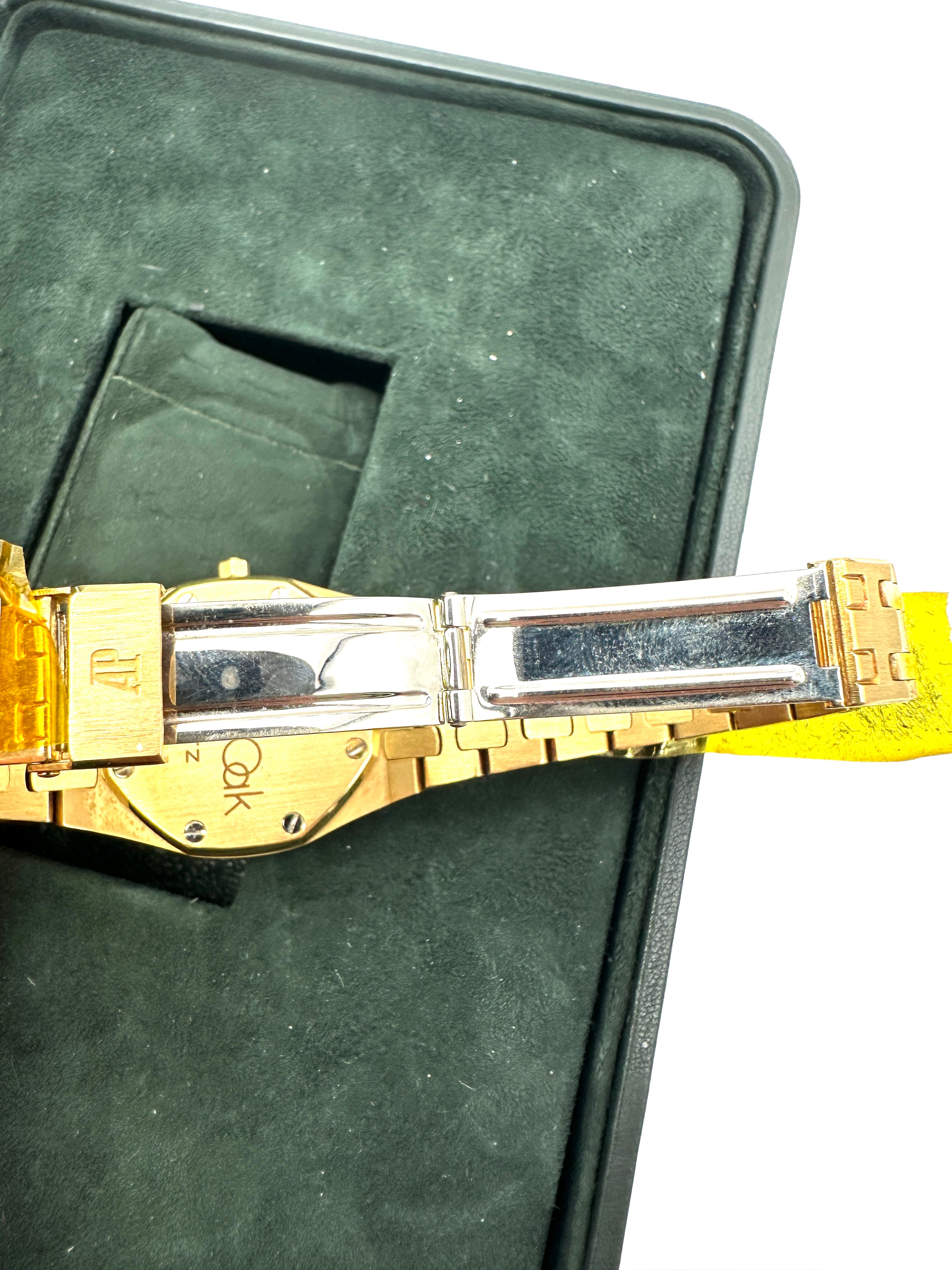 Audemars Piguet - Royal OAK Quartz 60088BA Oro 18K - Certificato AP 2023 - Full Set