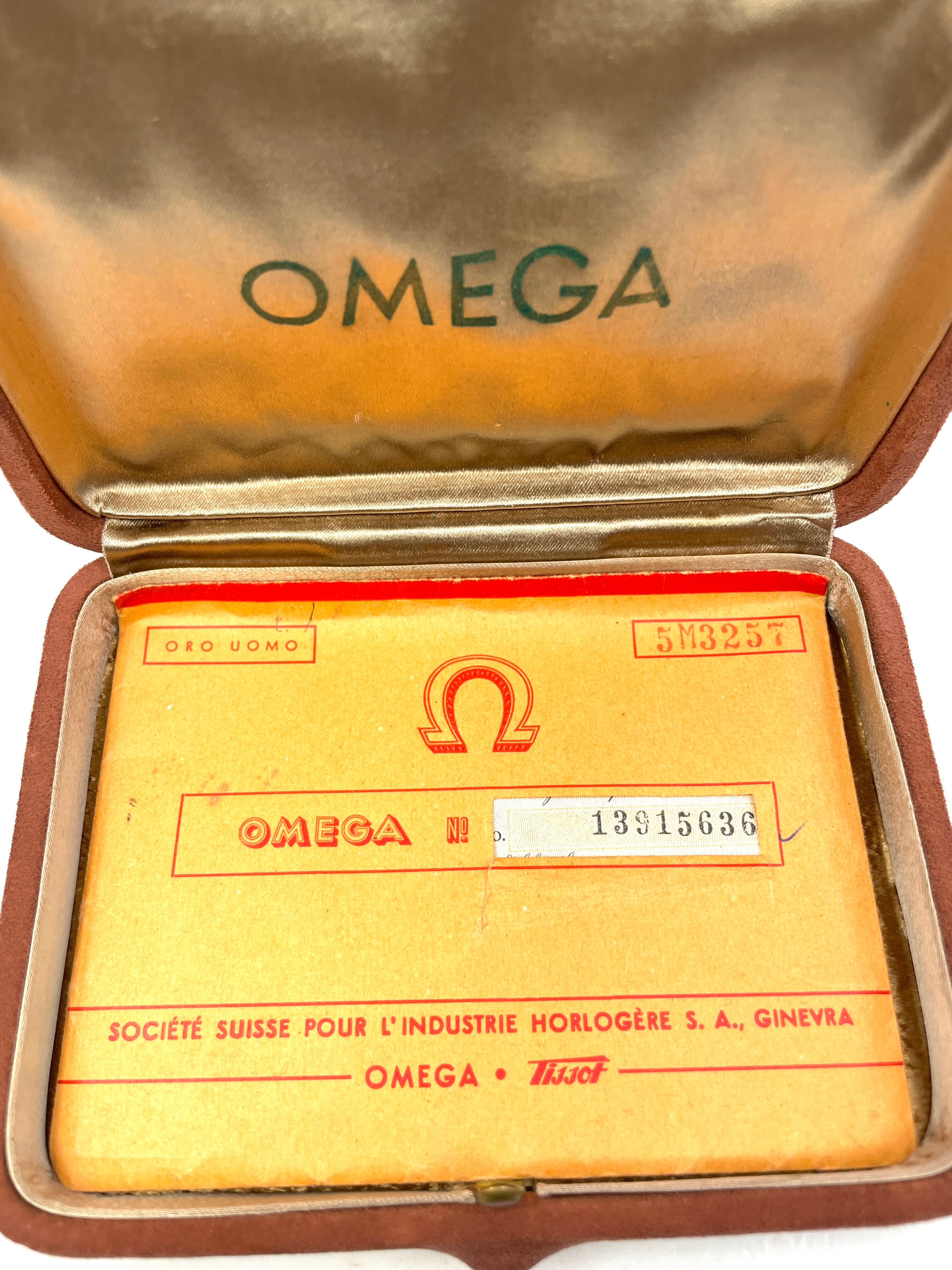 Omega - Automatico Oro 18K - Cal.354 Ref.2710 - Completo di Scatola e di Garanzia - Vintage