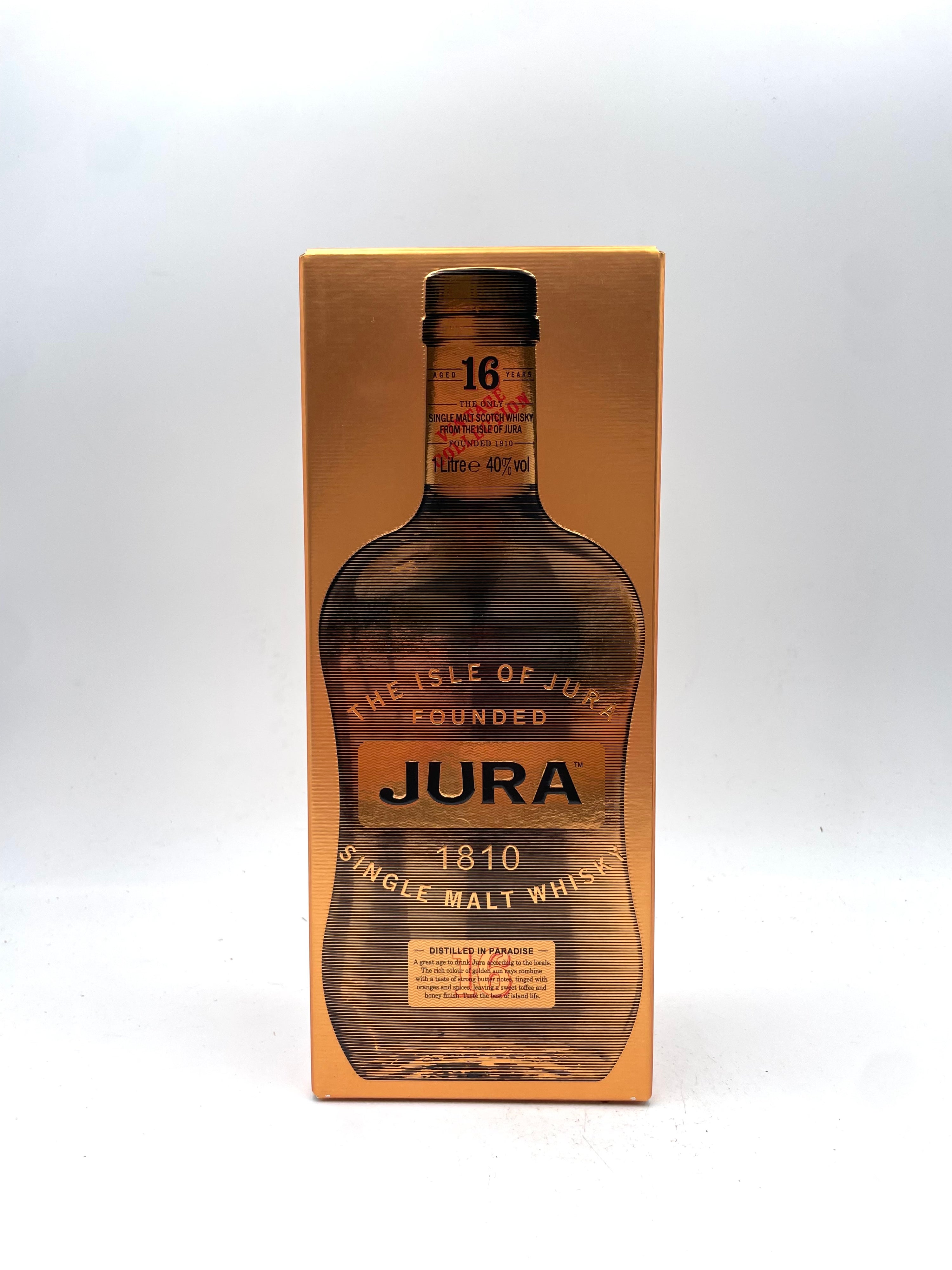 Isle Of Jura - 16 YO Single Malt Scotch Whisky - Vintage Collection - Anni '00s