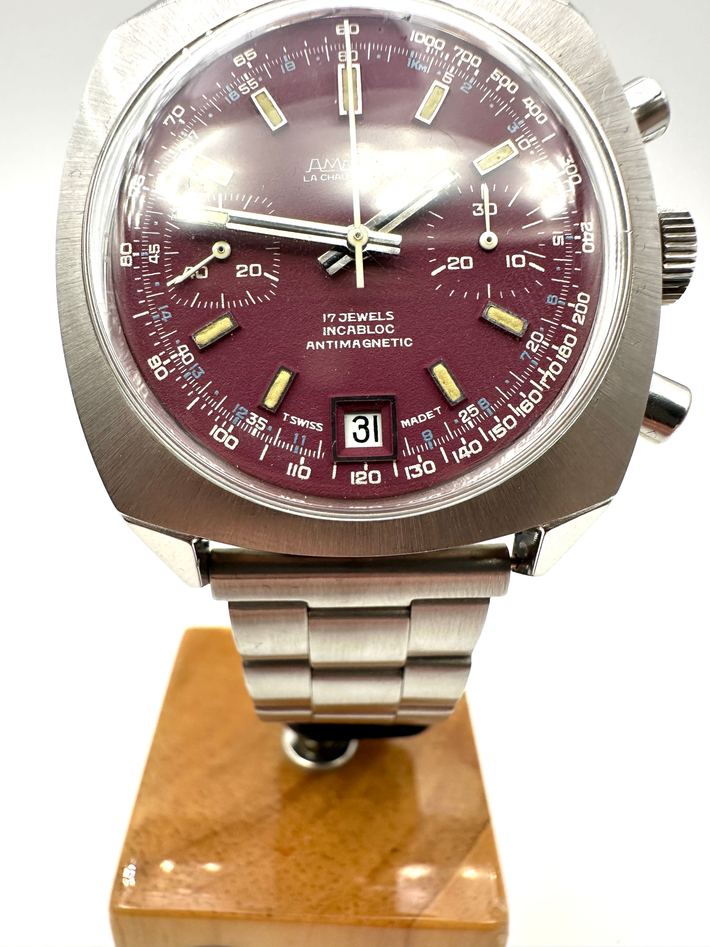 A Marchand La Chaux - De - Fonds - Cronografo Manuale Vintage