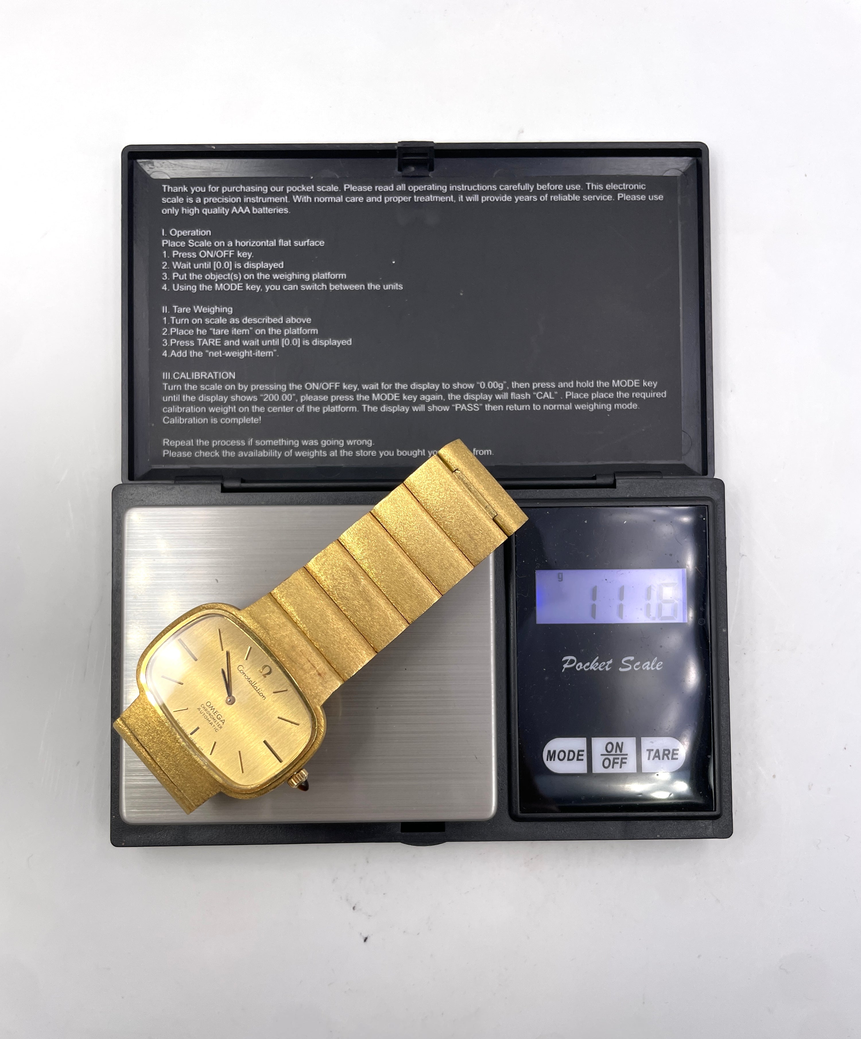 Omega - Constellation Automatic Oro 18K - Bracciale Integrale - Vintage