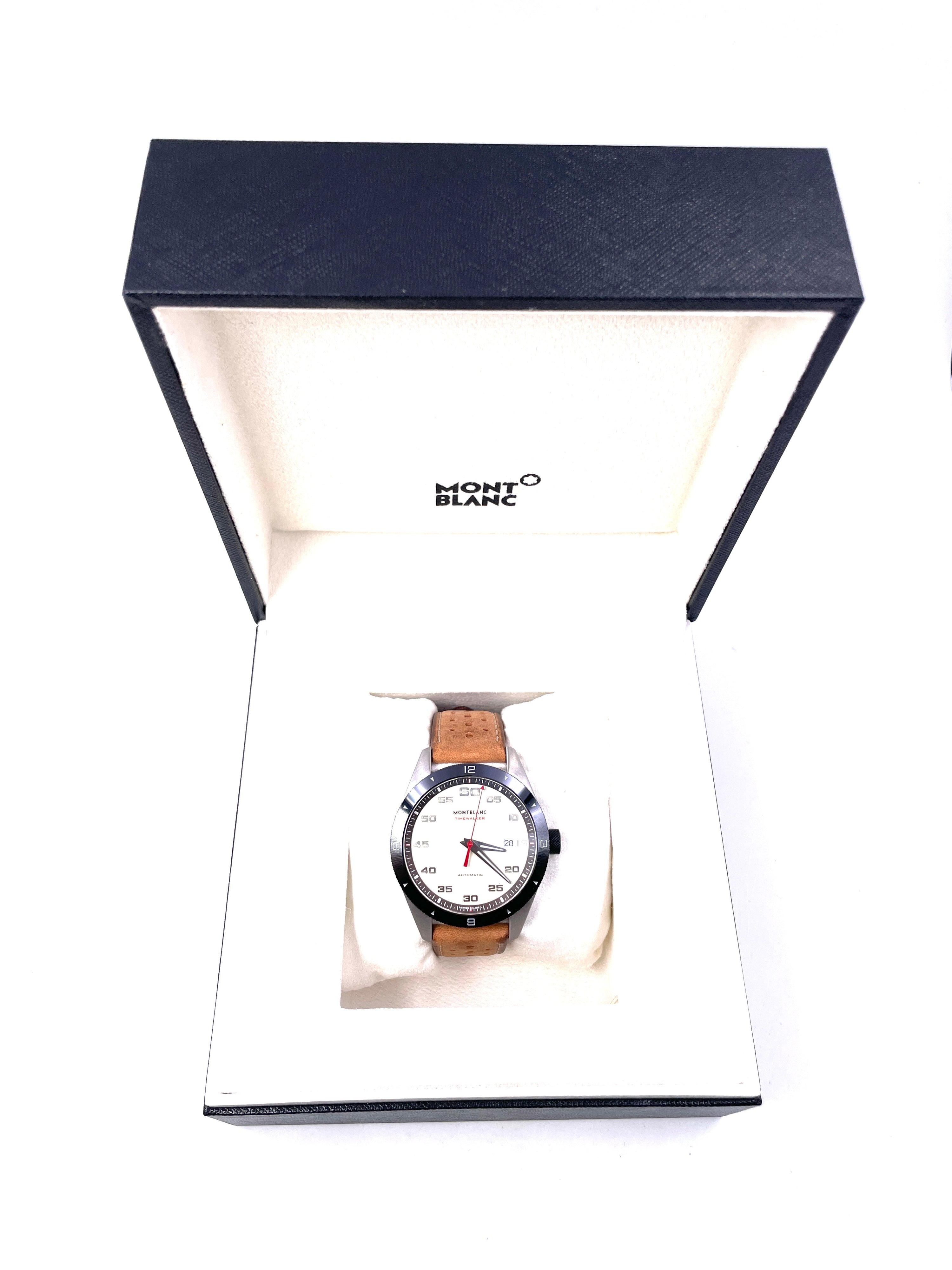 Mont Blanc - Timewalker Automatic - Ref.116964 - Acciaio 42mm - Full Set 2017