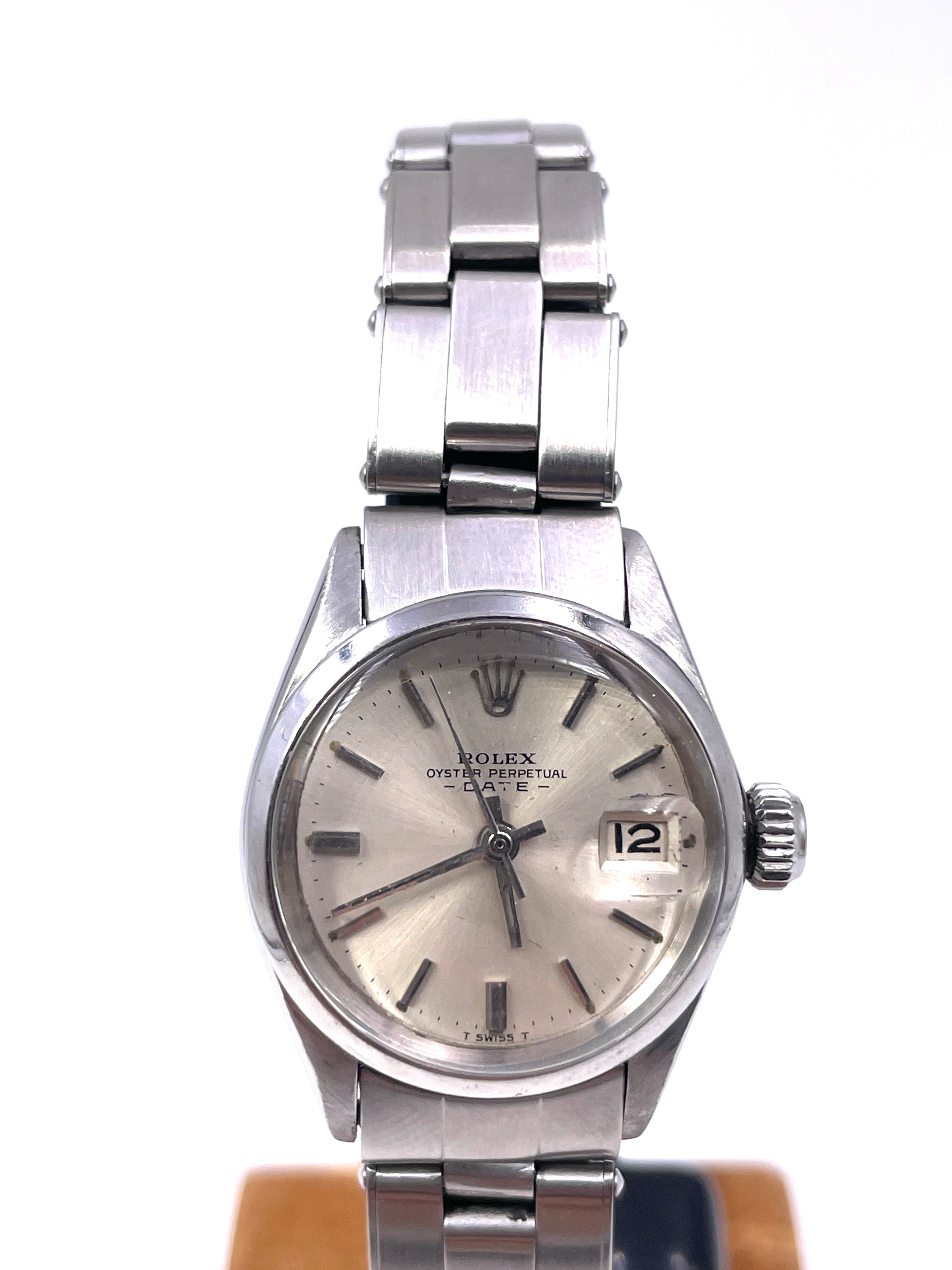 Rolex - Oyster Perpetual Date - 6516 Acciaio - Automatico con Scatola - 1968