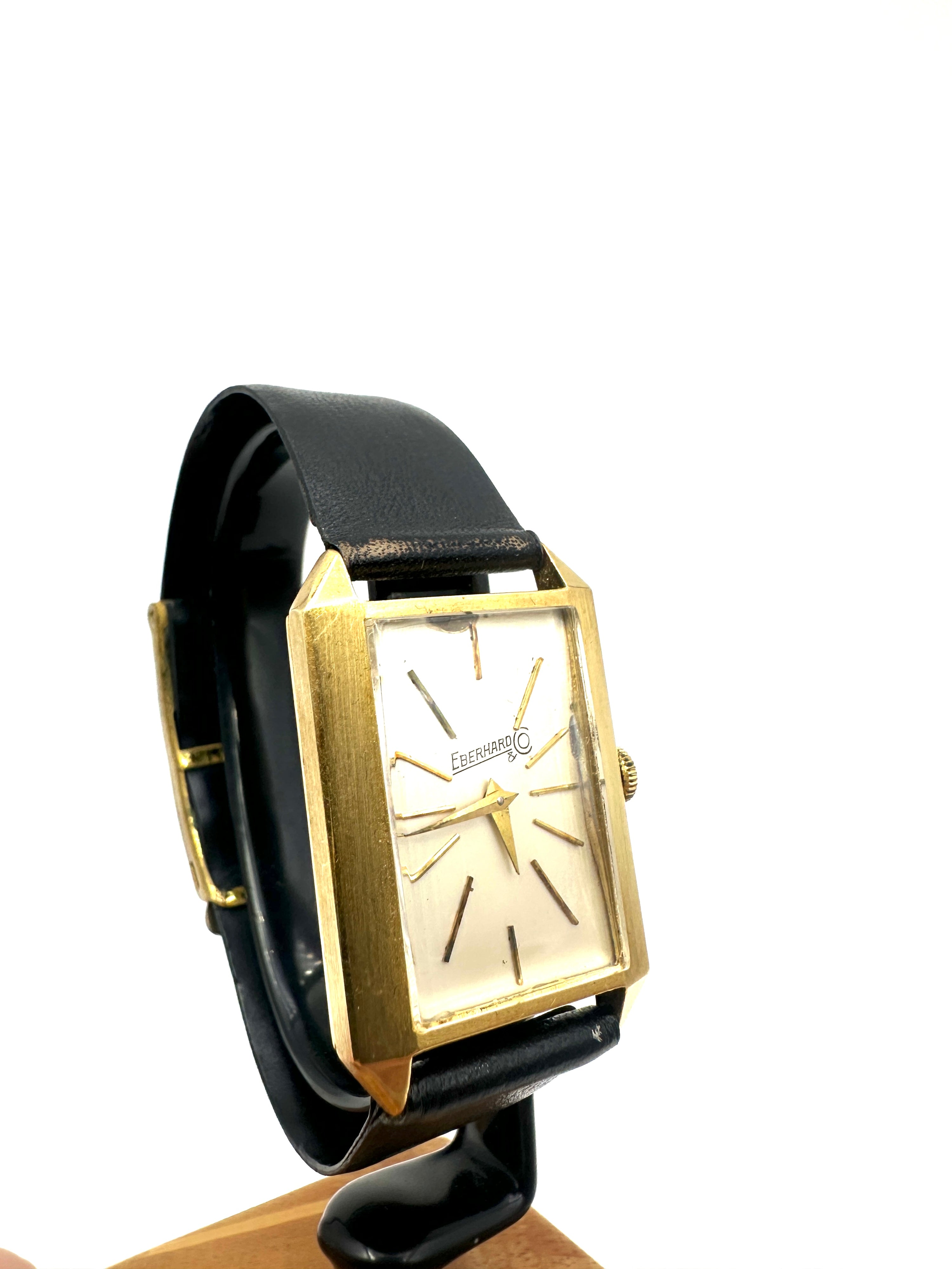 Eberhard & Co - Orologio Uomo Oro 18K - Manuale - Vintage Anni '60s