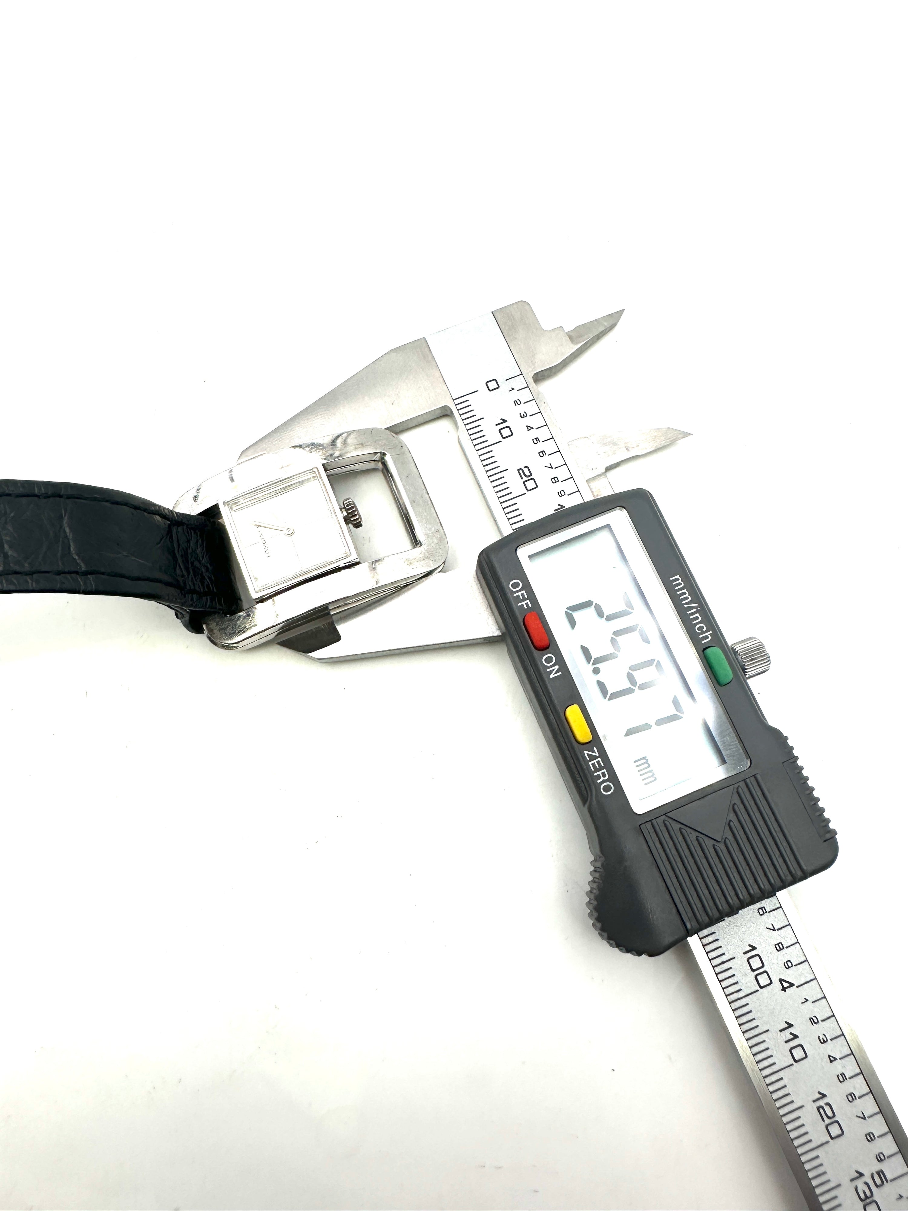 Longines - Serge Manzon 5024 - Argento 925 - Cal.322 - 1974 - Con Estratto Archivio