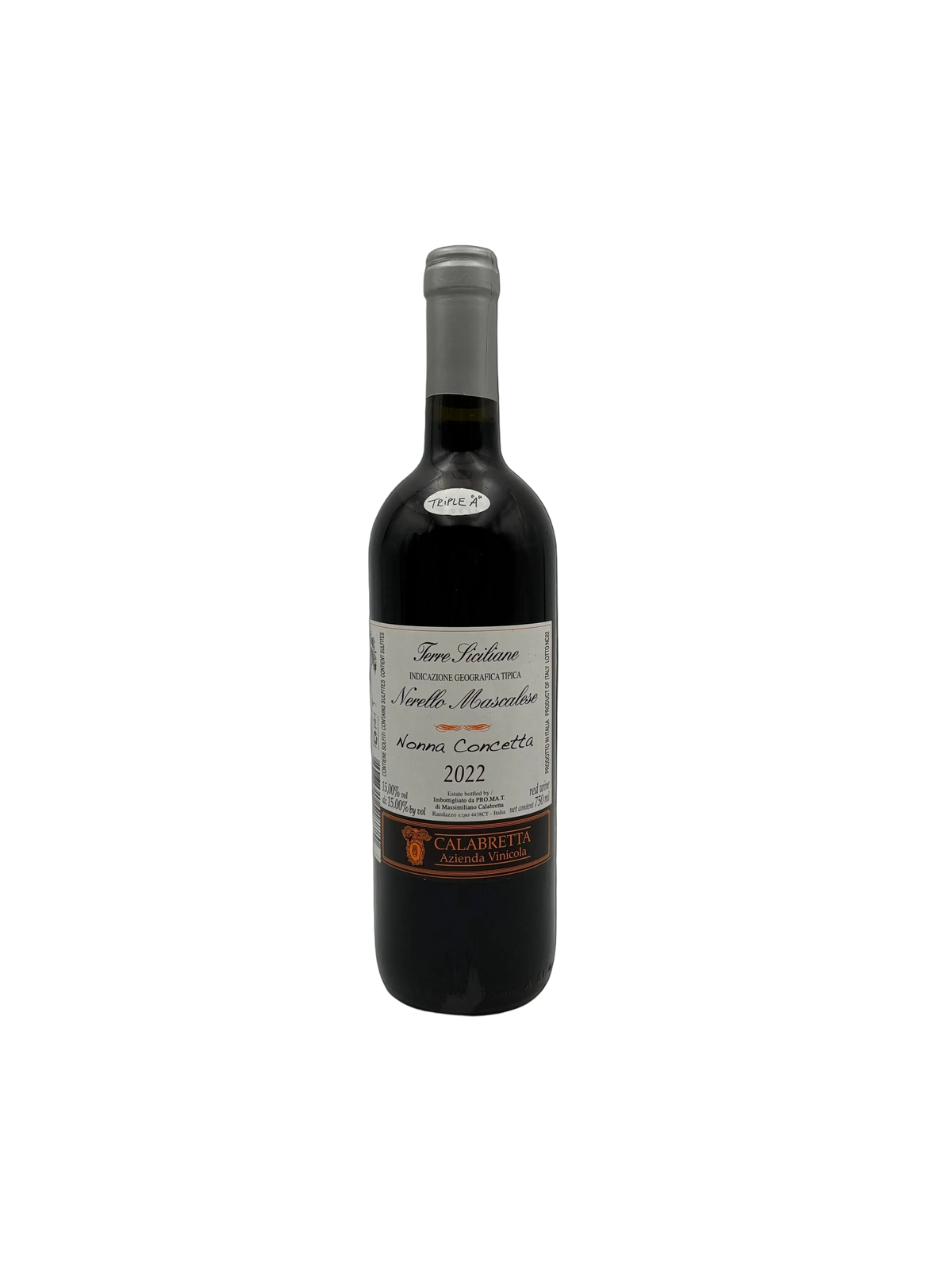 2022 - Calabretta - Nerello Mascalese Nonna Concetta
