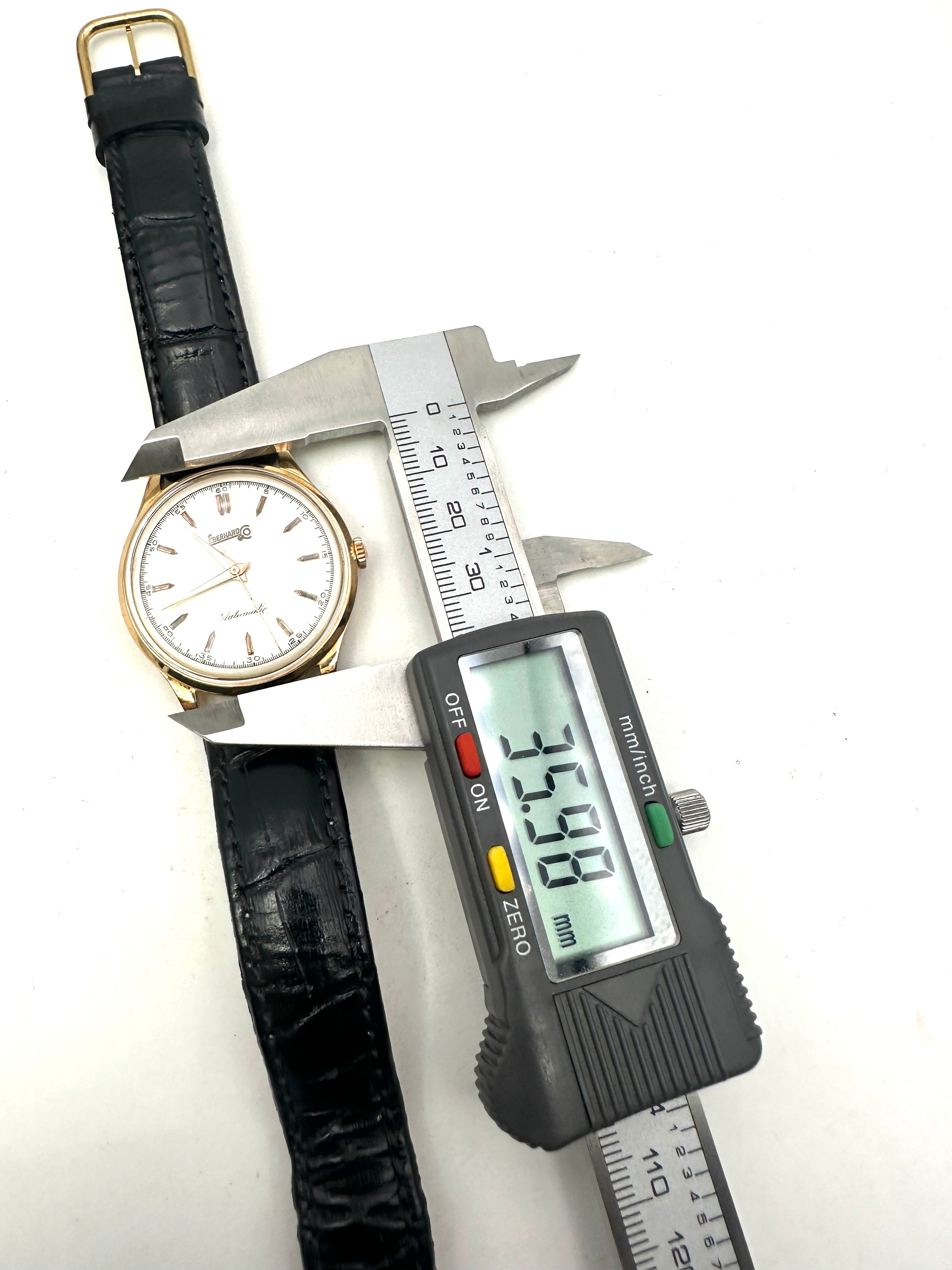 Eberhard & Co. - Automatico - Oro 18K - Vintage Uomo - 36 mm