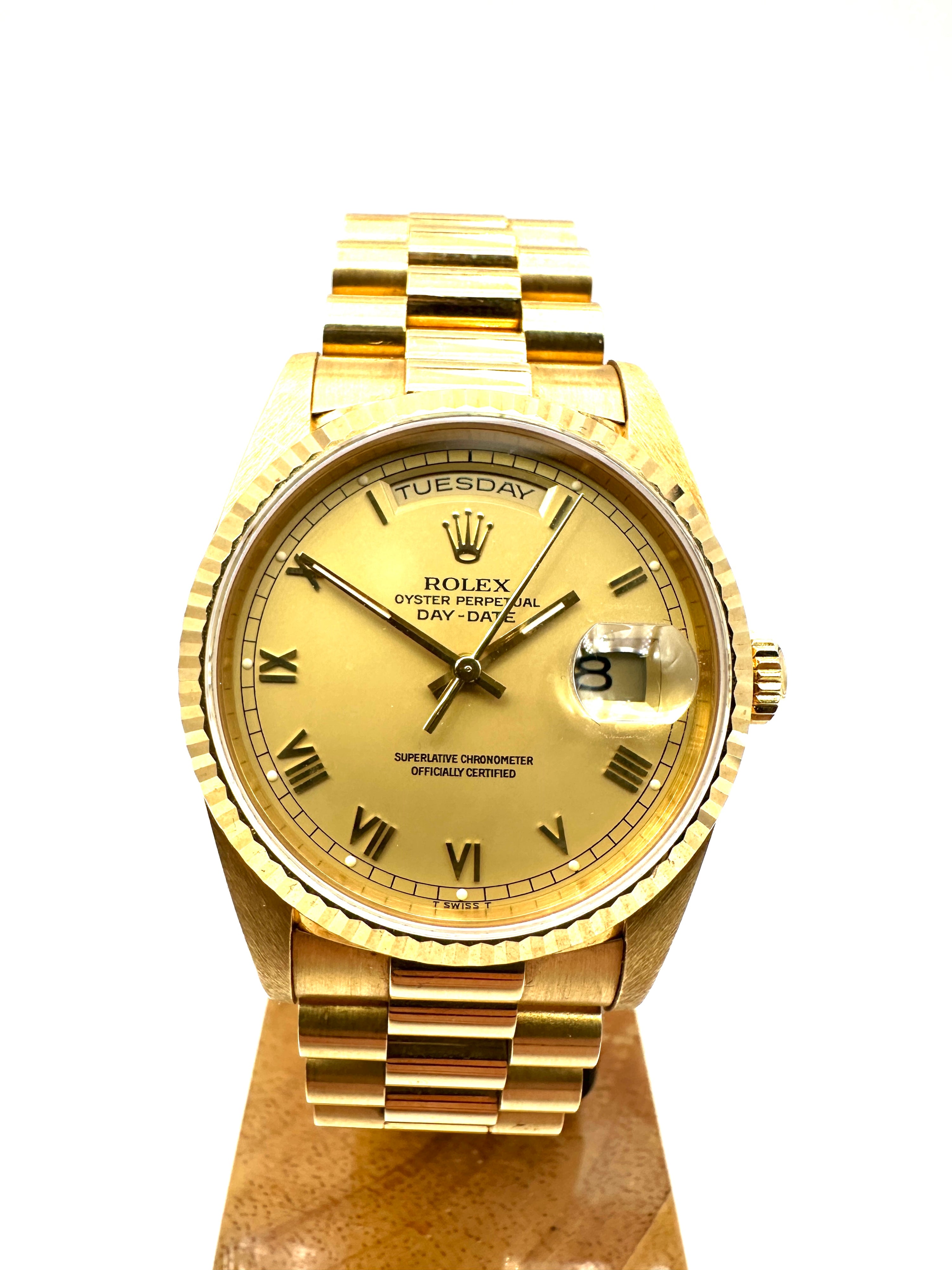 Rolex - Day Date President Oro 18K - 18238 - E296XXX - Bracciale Moderno