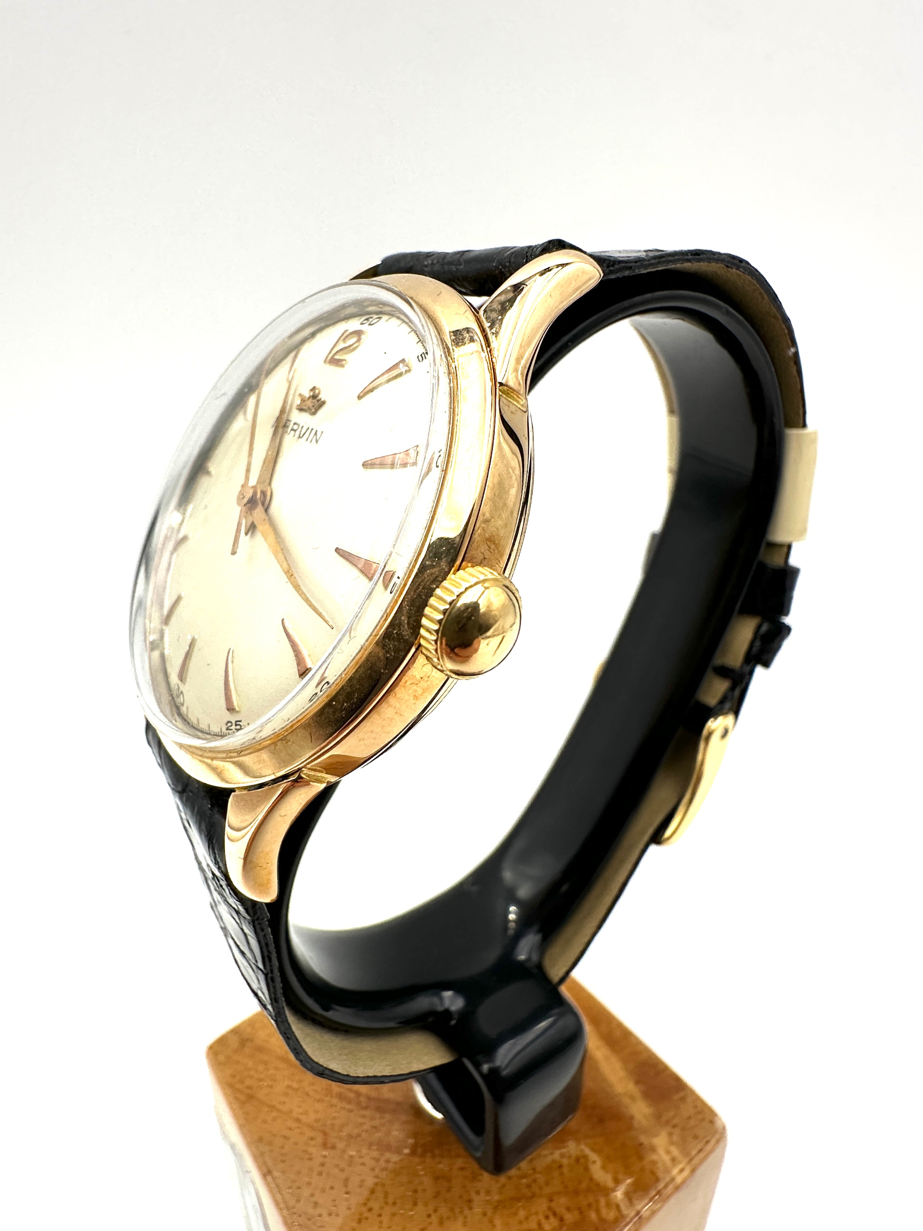 Marvin - Dynator Oro 18K 750 - Anni 50s - Carica Manuale - Swiss Original 50mm