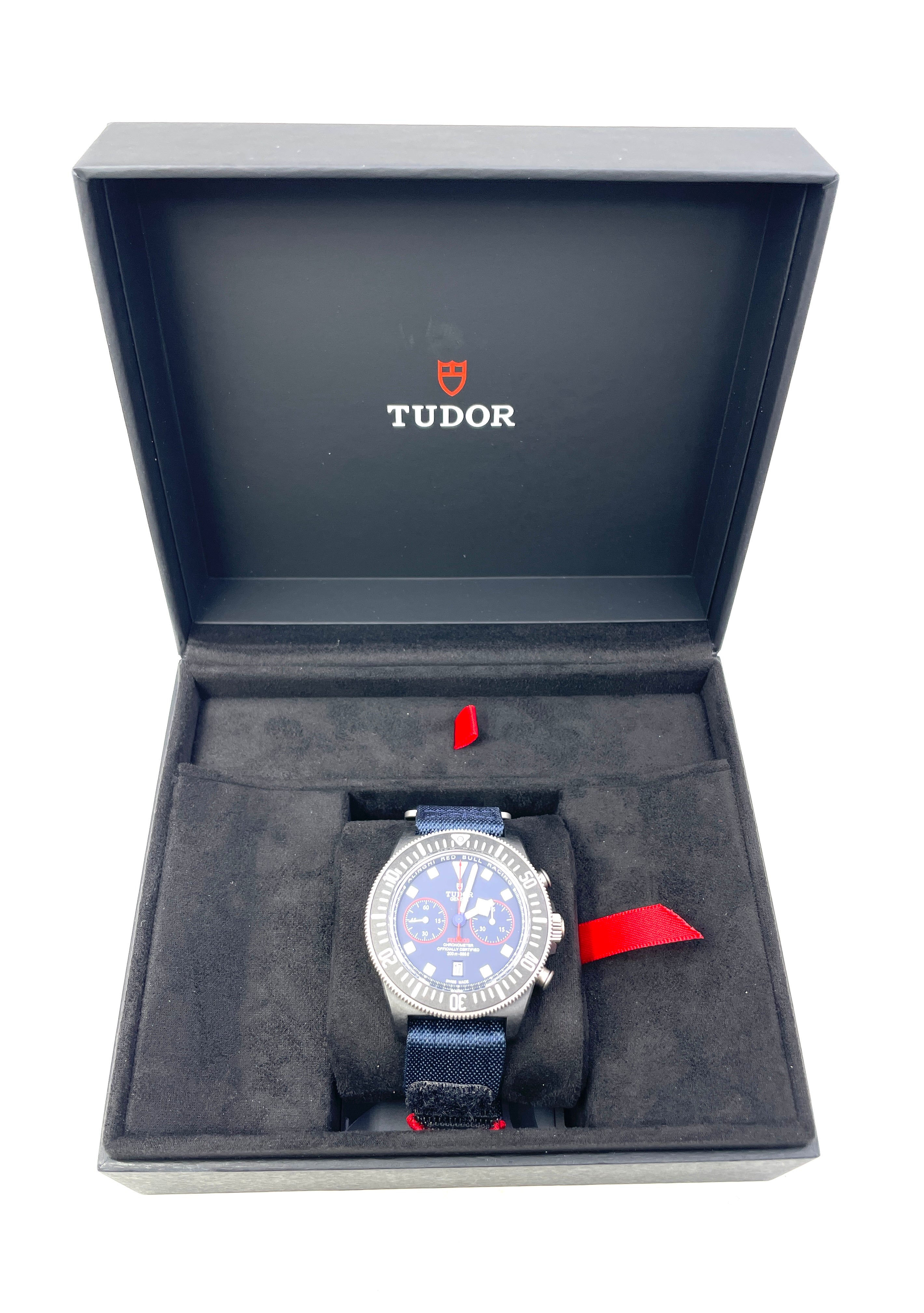 Tudor - Pelagos FDX - Chrono Alinghi Red Bull Racing - Ref. M25807KN - Full Set