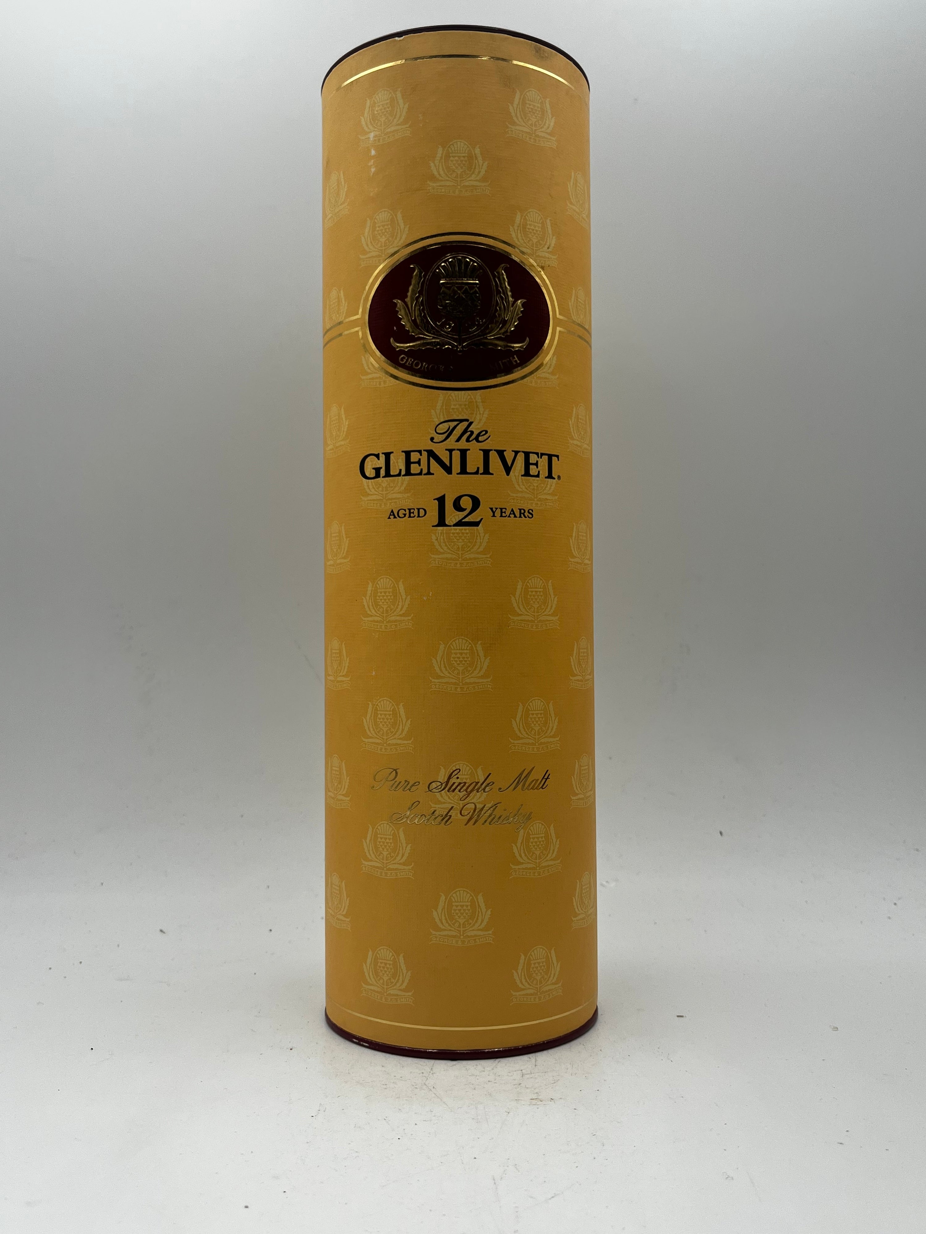 The Glenlivet - 12 YO Pure Single Malt Scotch Whisky - Anni '90s