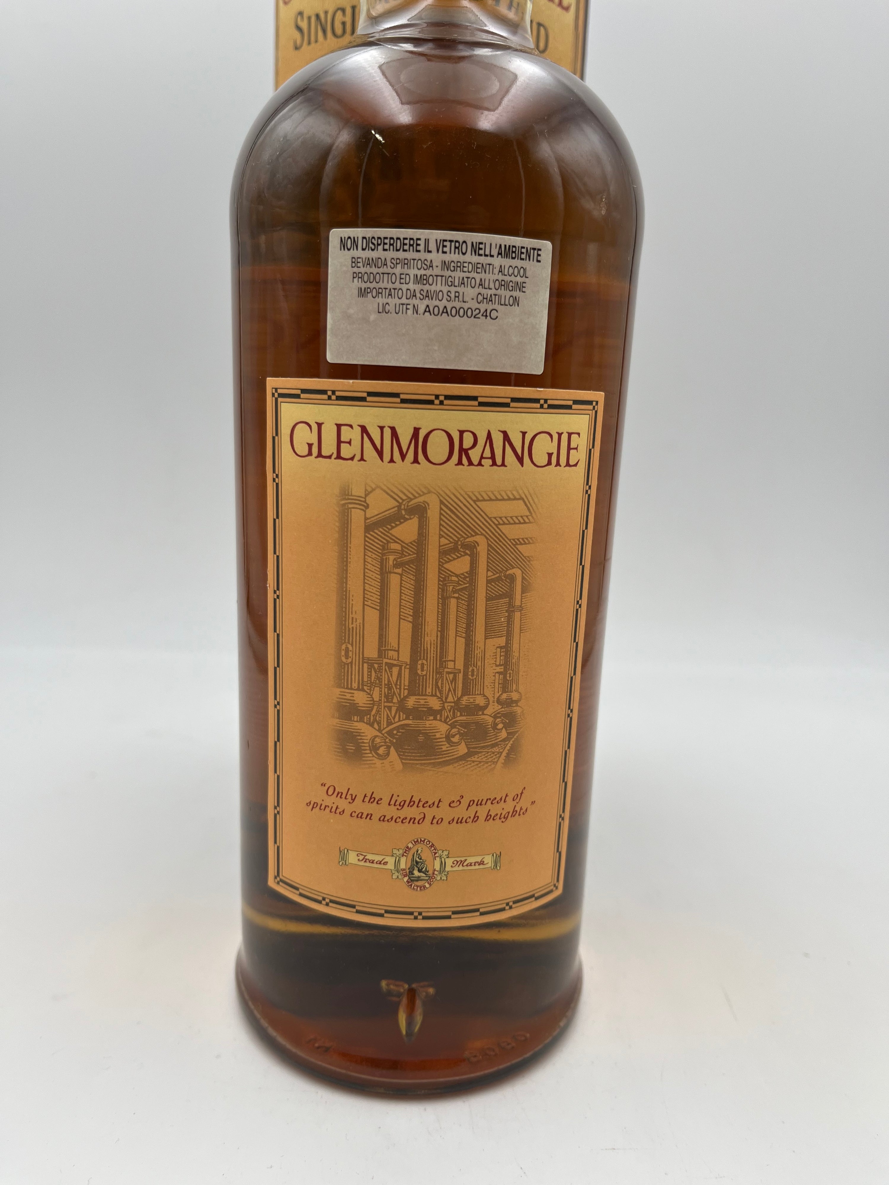 Glenmorangie - 10 YO Single Highland Malt Scotch Whisky - Anni '80s