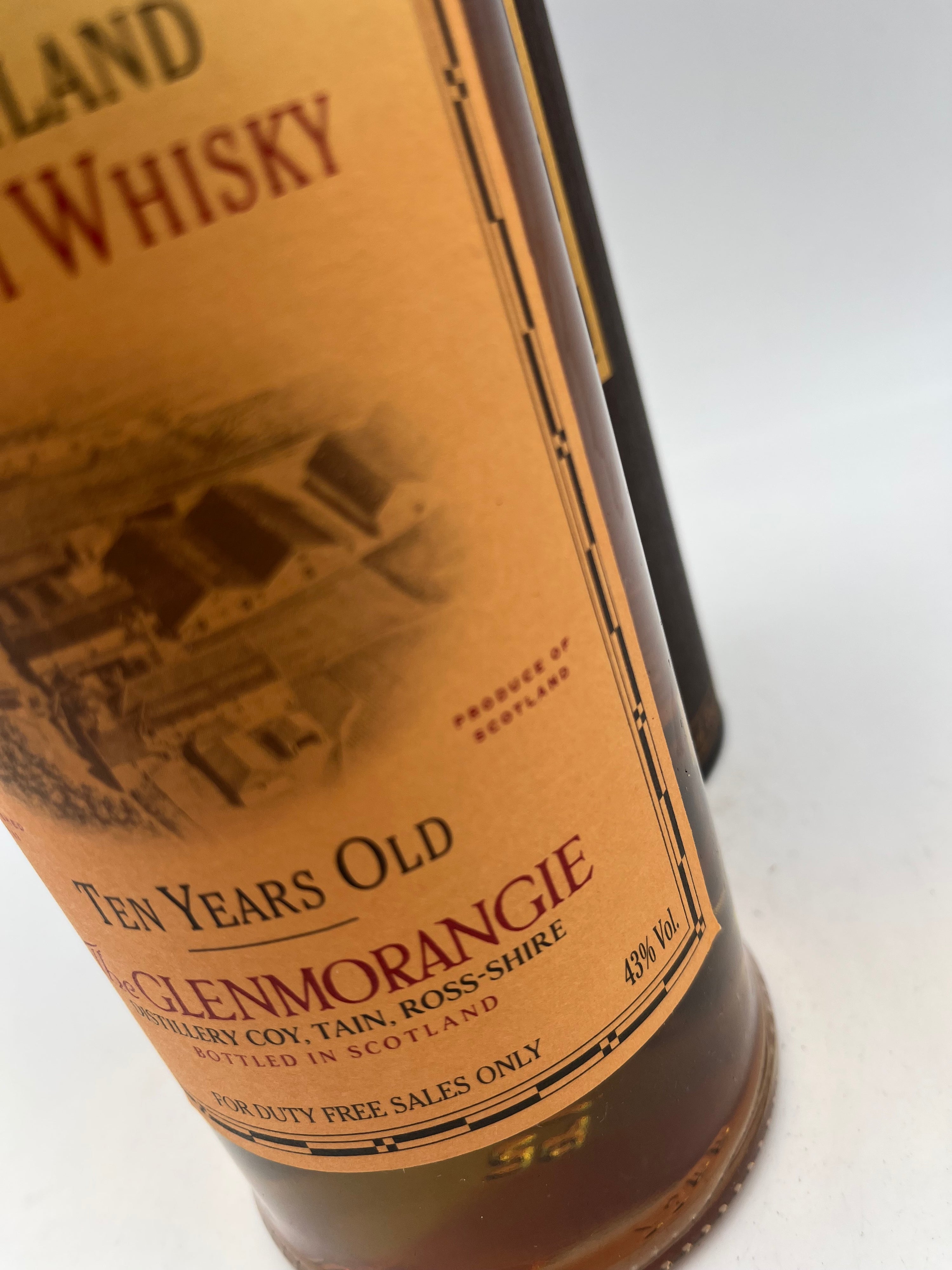Glenmorangie - 10 YO Single Highland Malt Scotch Whisky - Anni '80s