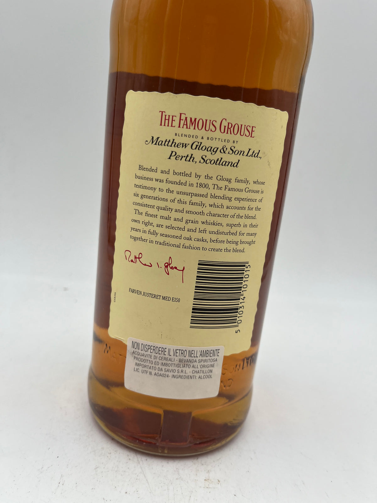 The Famous Grouse - Finest Scotch Whisky - Anni '80s