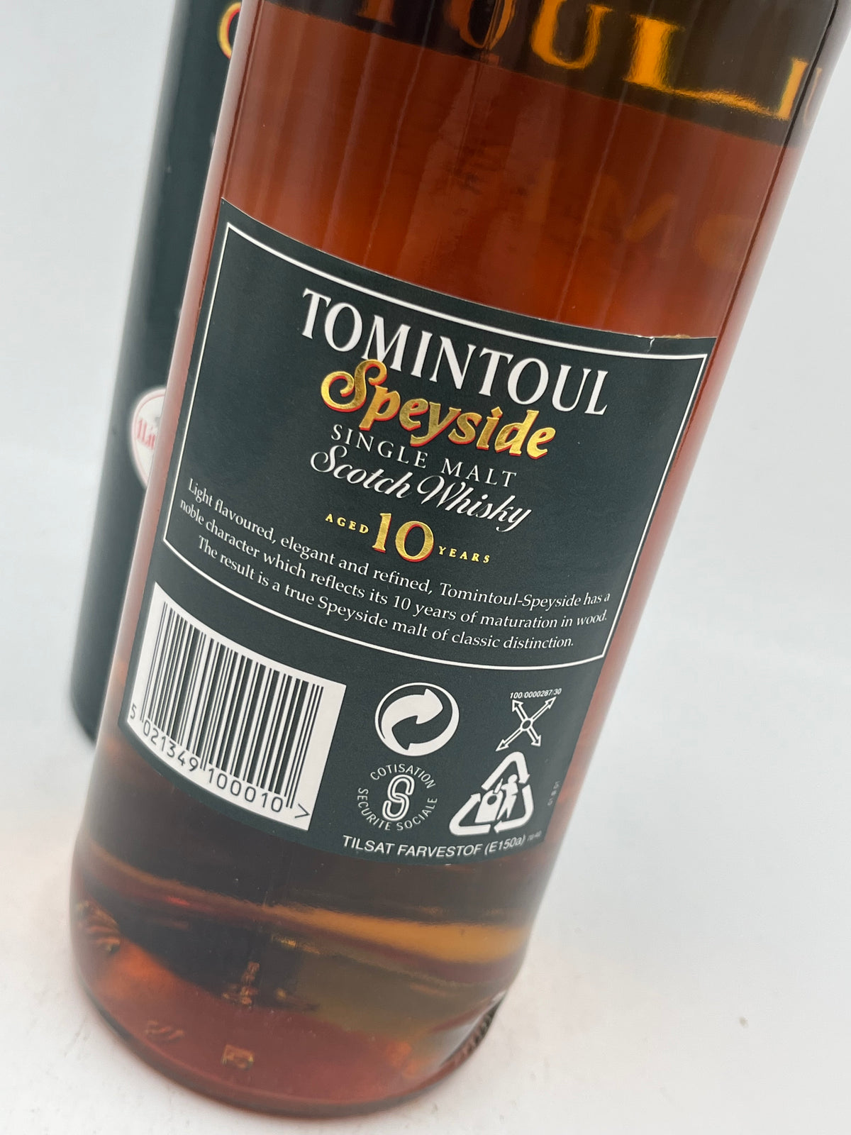 Tomintoul - 10 YO Speyside Single Malt Scotch Whisky - Anni '00s