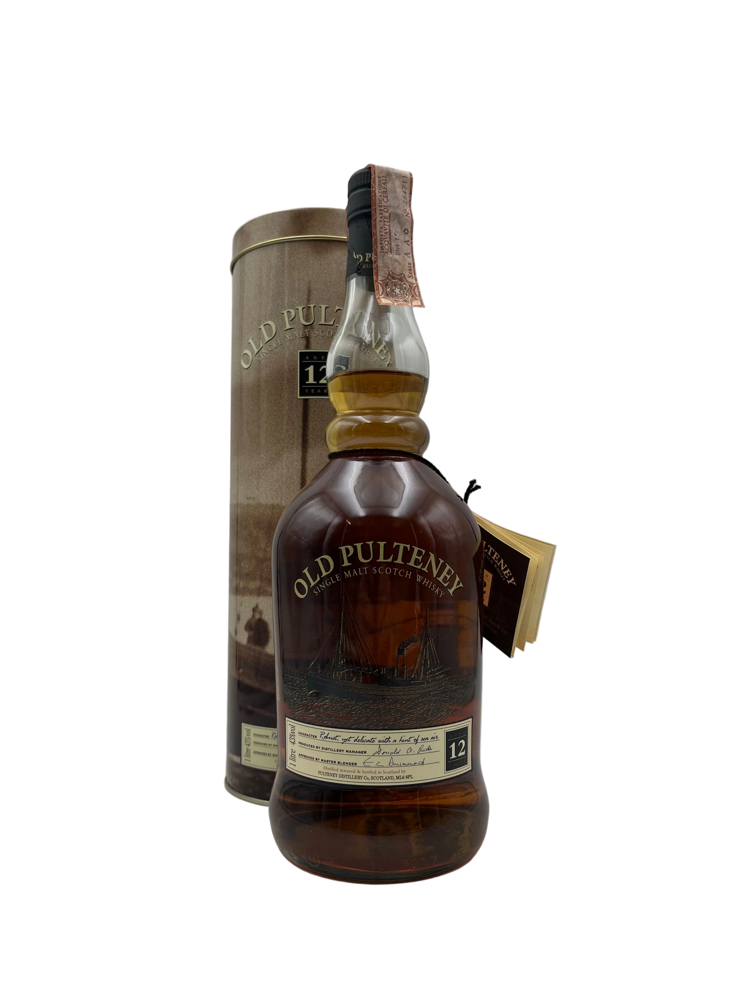 Old Pulteney - 12 YO Single Malt Scotch Whisky - Anni '90s