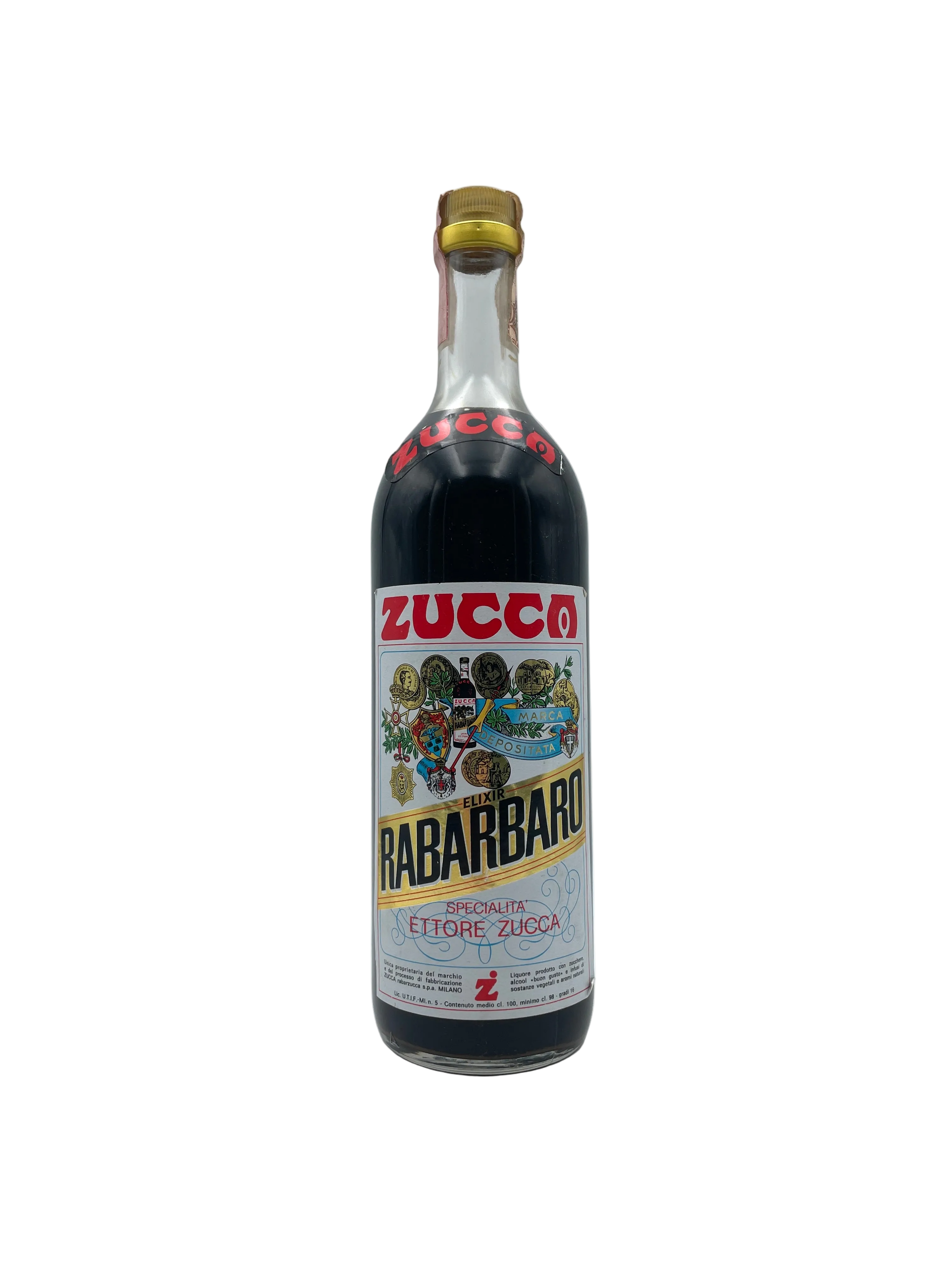 Ettore Zucca - Rabarbaro Elixir - Anni '80s