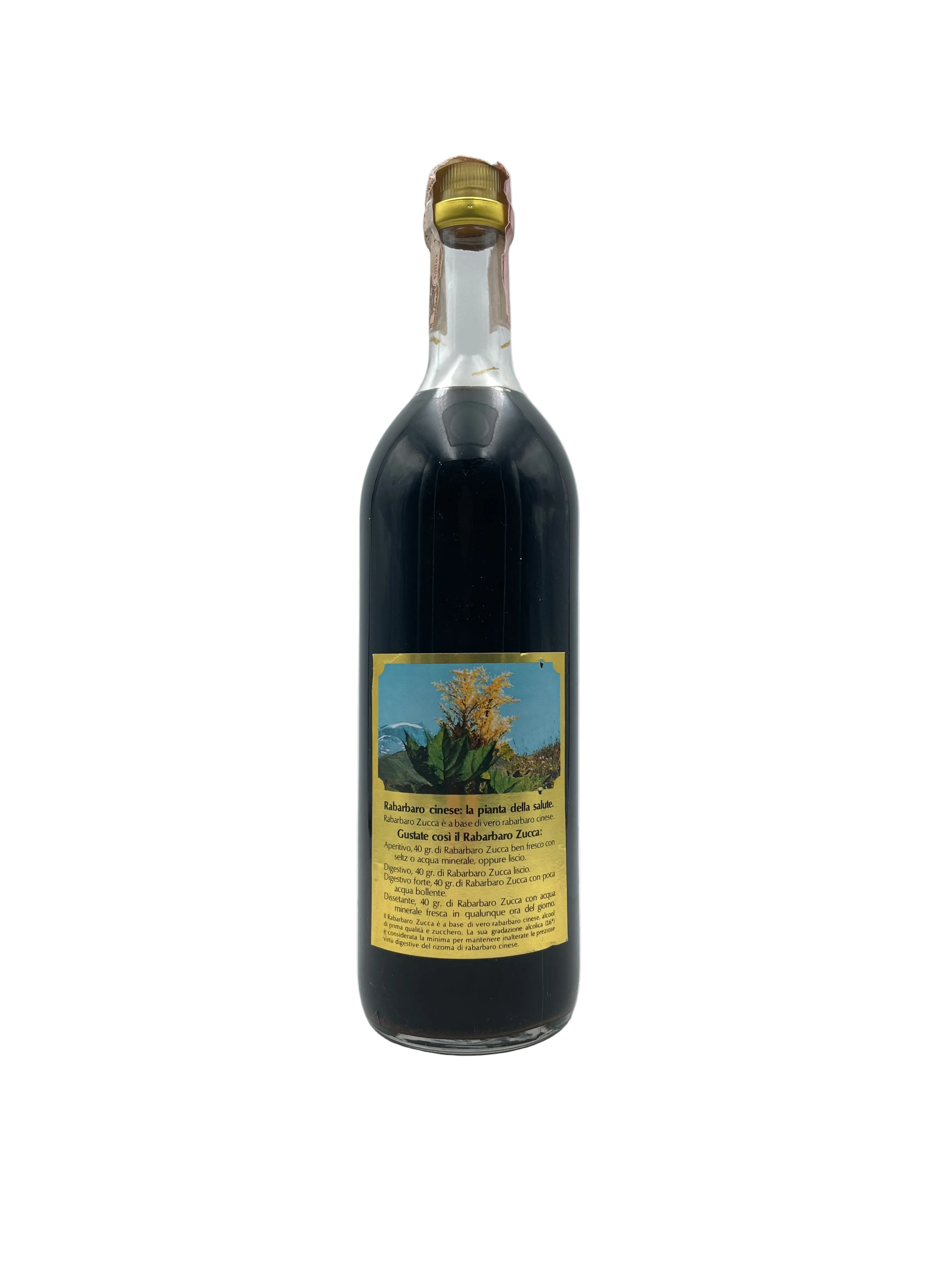 Ettore Zucca - Rabarbaro Elixir - Anni '80s