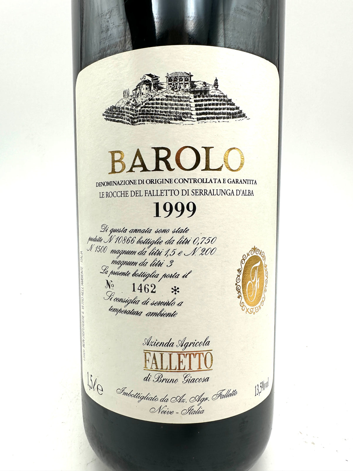 1999 - Bruno Giacosa - Barolo Le Rocche del Falletto - Magnum