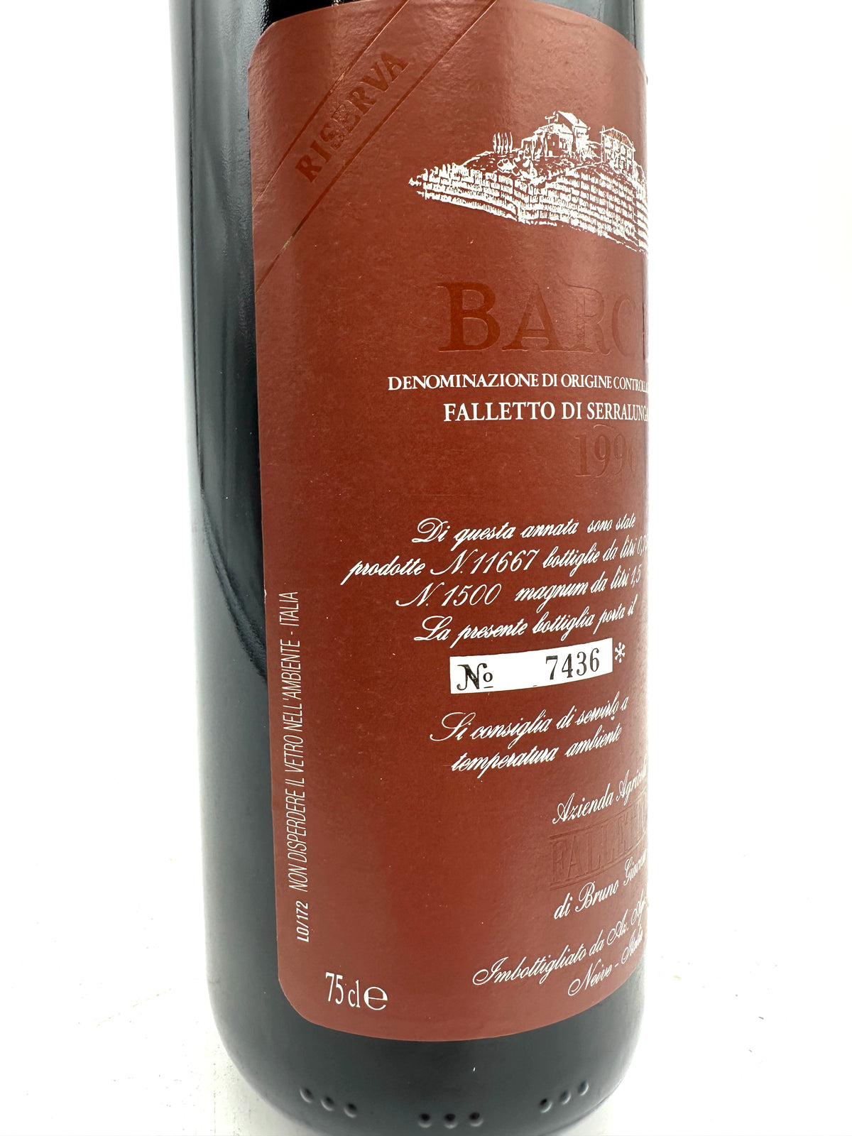 1996 - Bruno Giacosa - Barolo Riserva Falletto