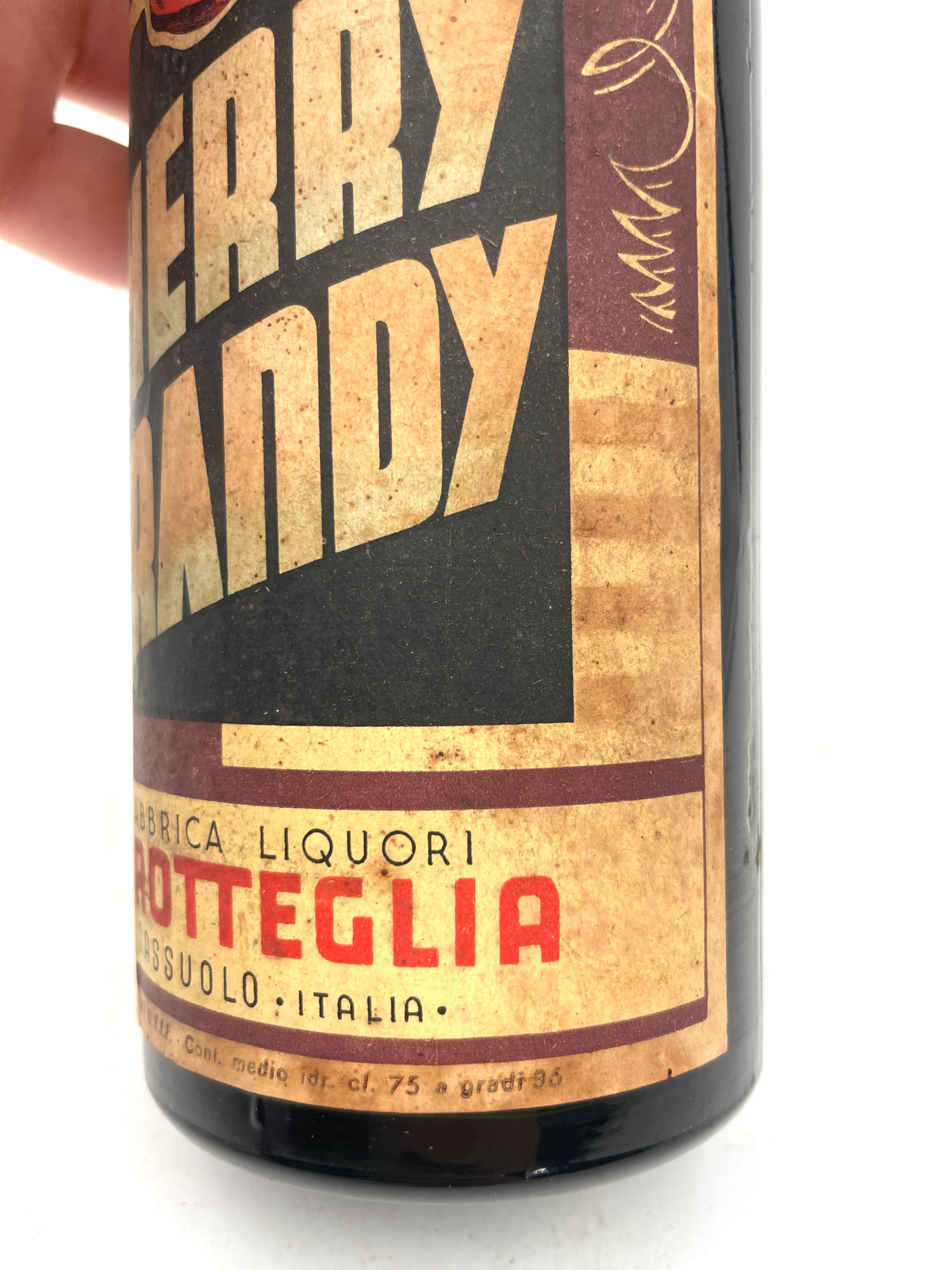 A. Rotteglia - Cherry Brandy  - Sigillo Fasci Anni '30s / '40s