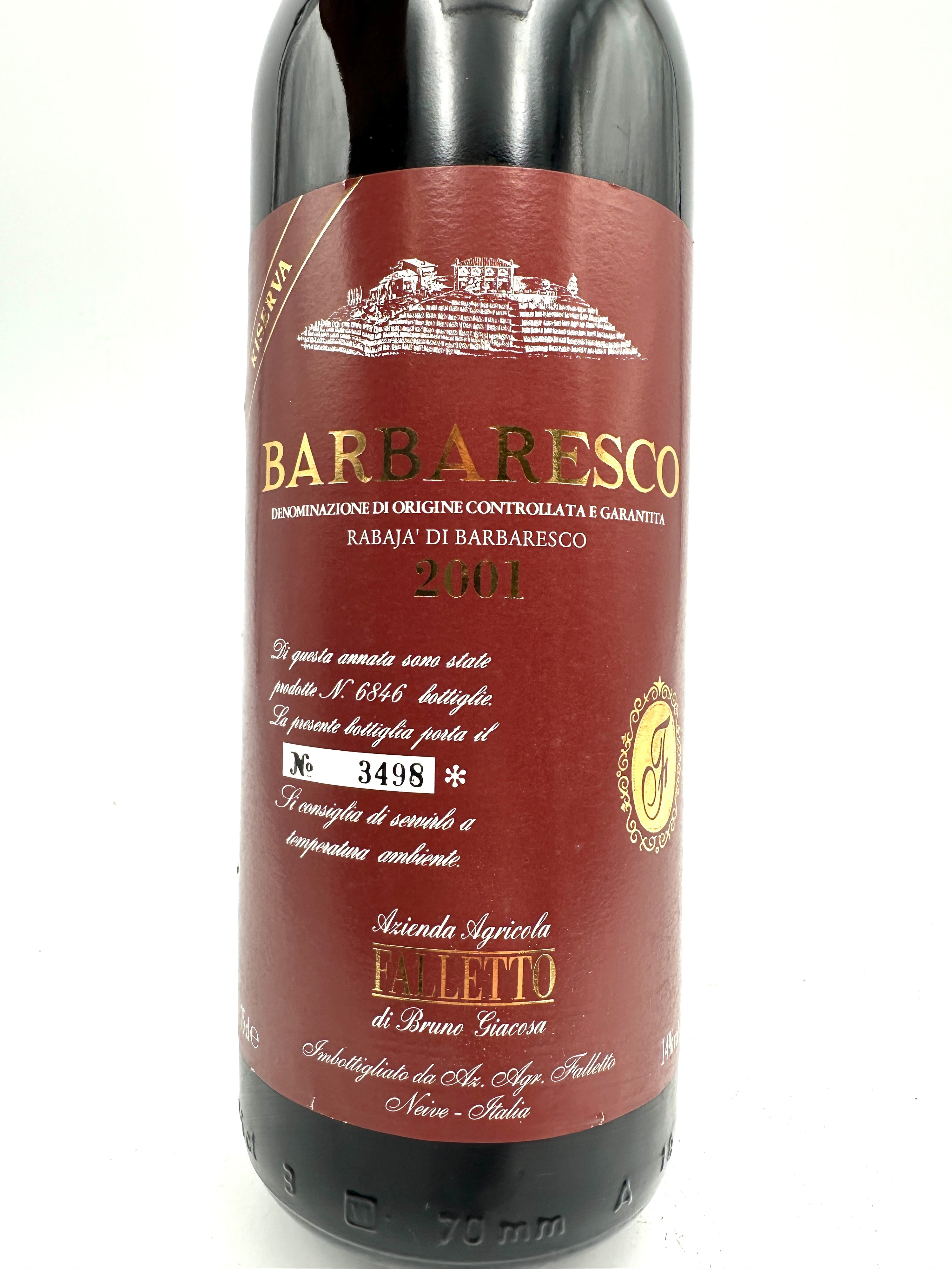 2001 - Bruno Giacosa - Barbaresco Riserva Rabaja'