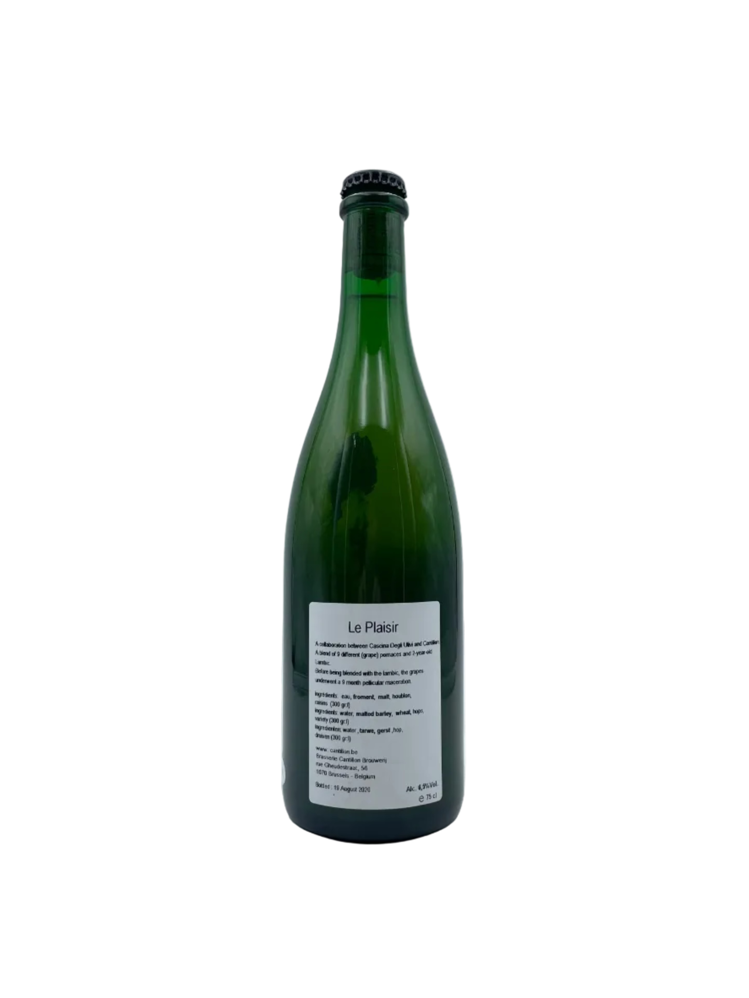Cantillon - Cascina Degli Ulivi Le Plaisir - Bottled 2020