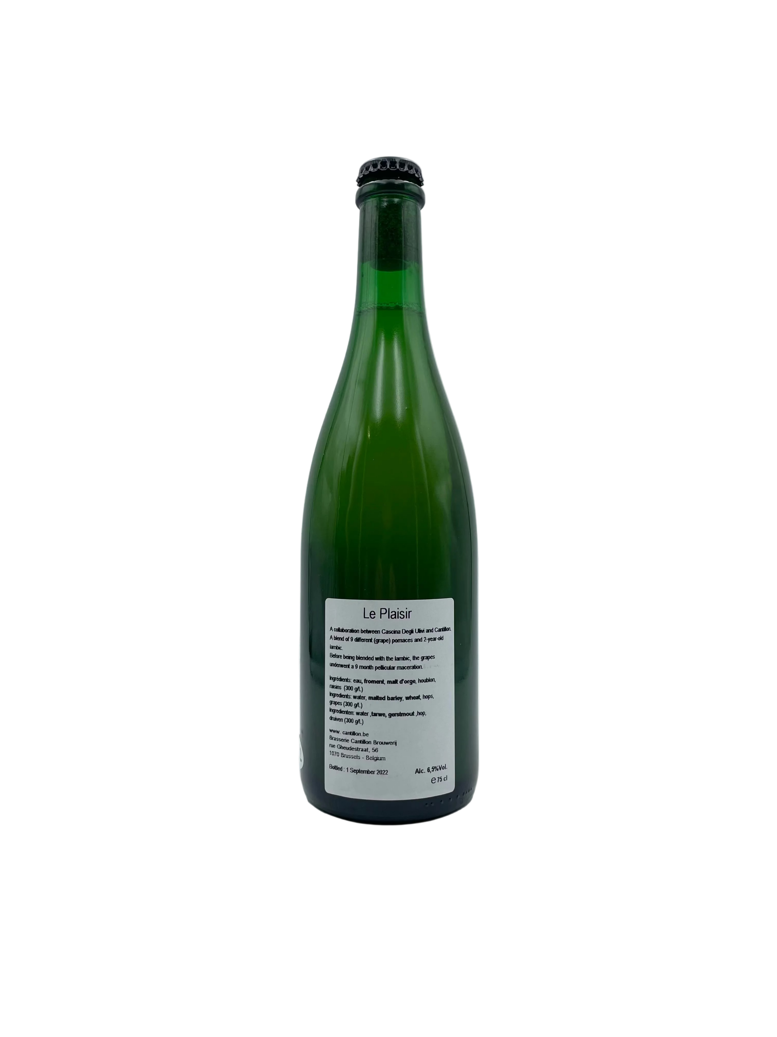 Cantillon - Cascina Degli Ulivi Le Plaisir - Bottled 2022
