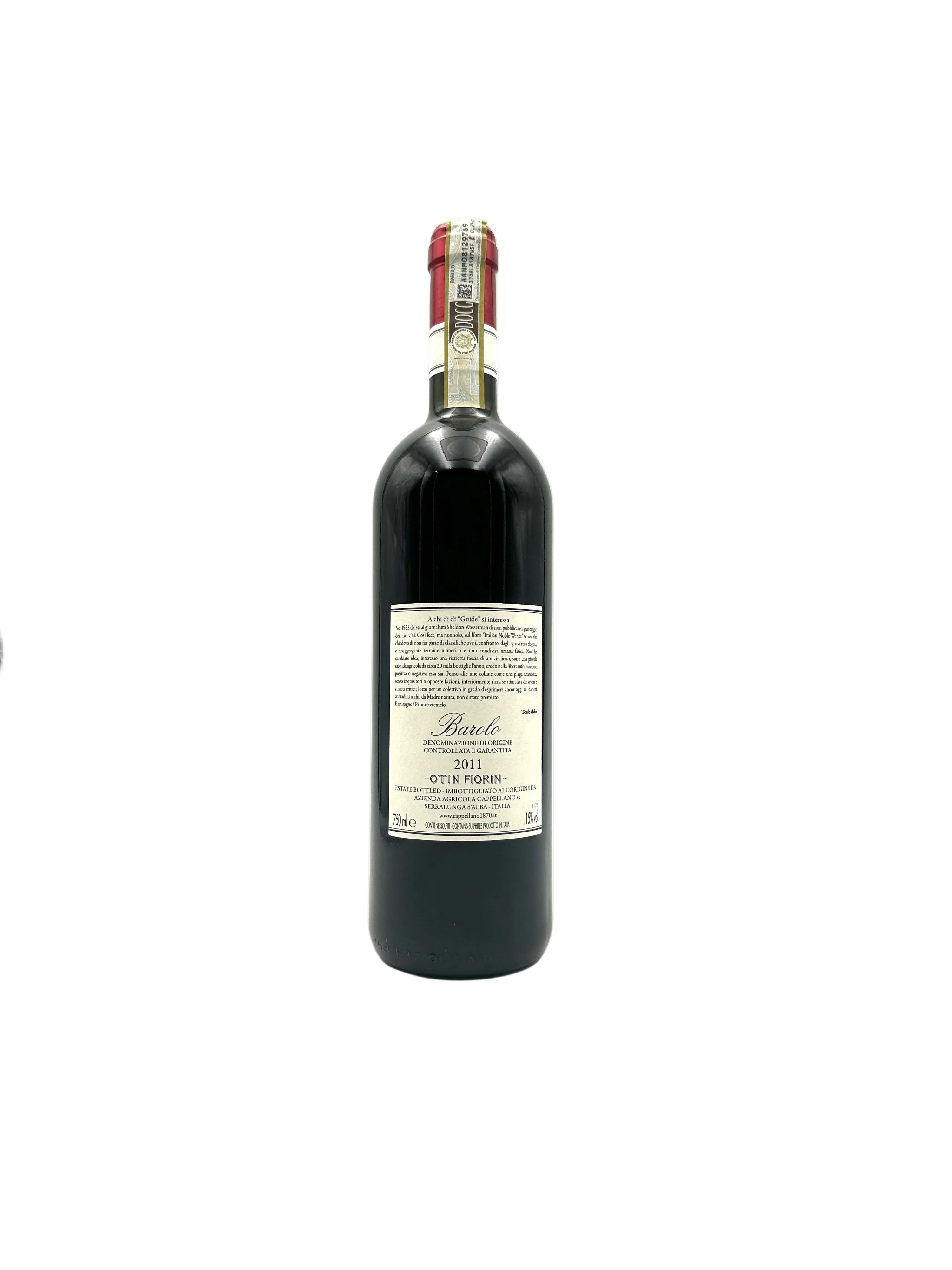 2011 - Cappellano - Barolo Otin Fiorin Pié Franco