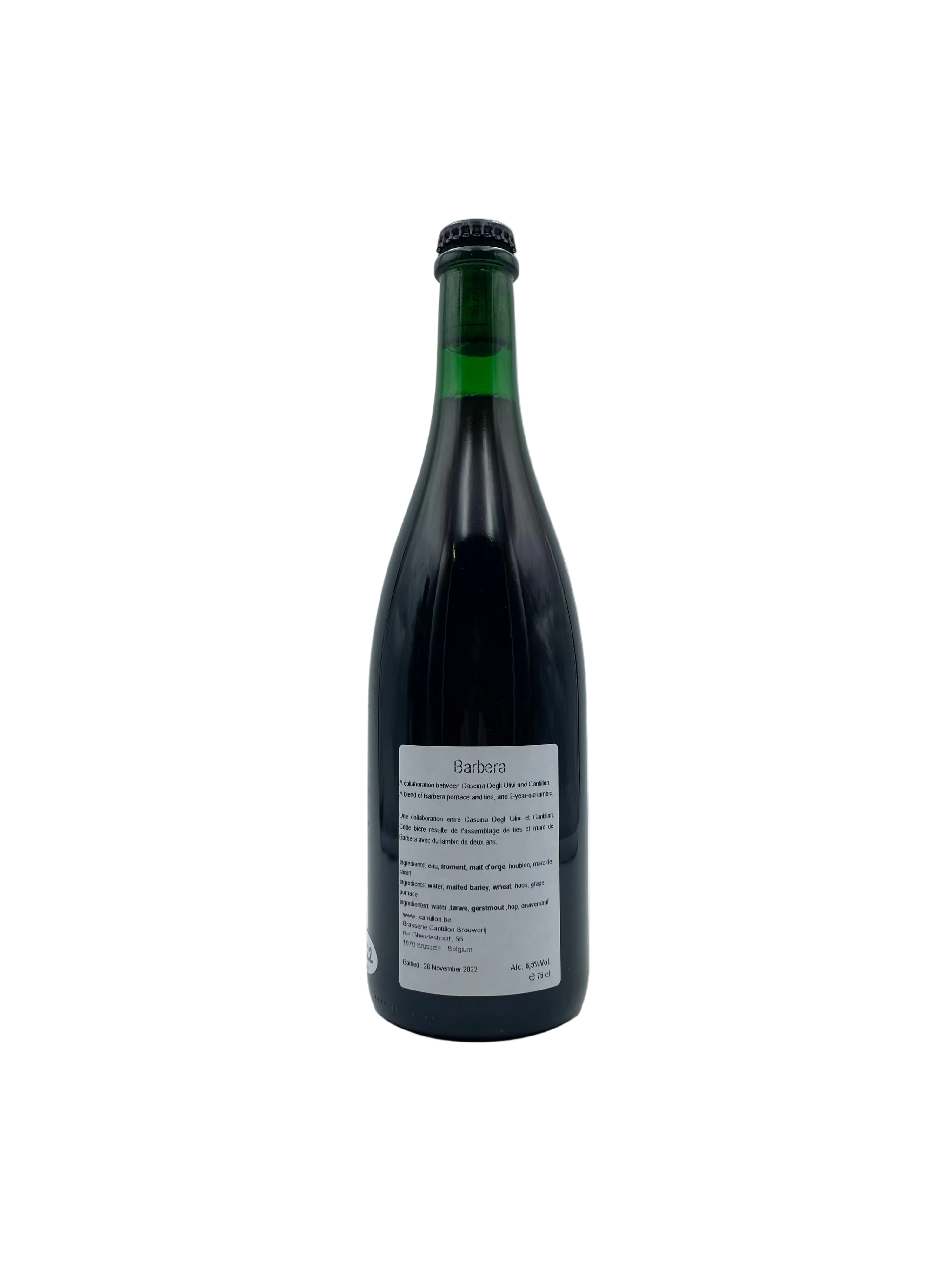 Cantillon - Cascina Degli Ulivi Barbera - Bottled 2022