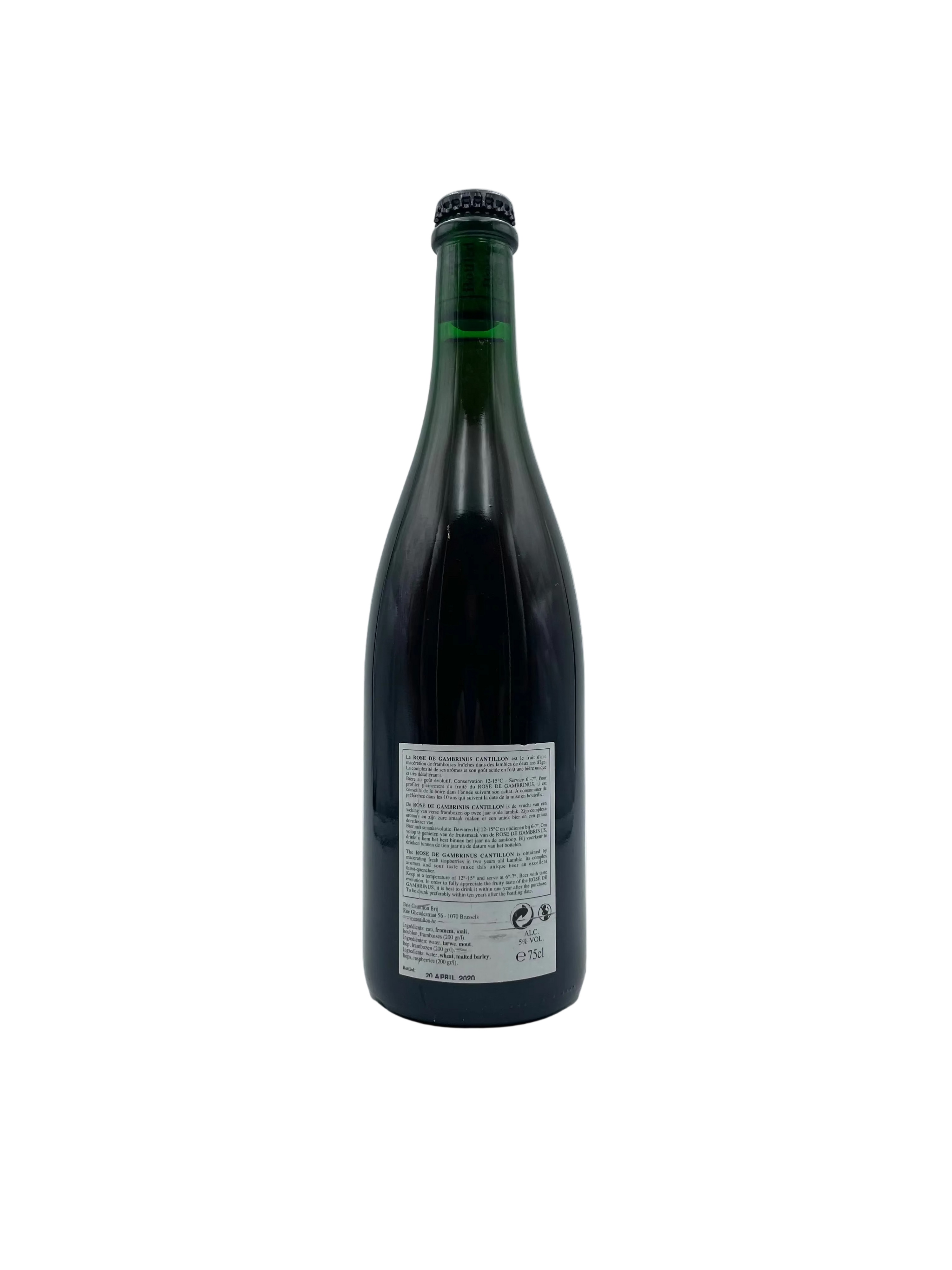 Cantillon - Rose de Gambrinus - Bottled 2020