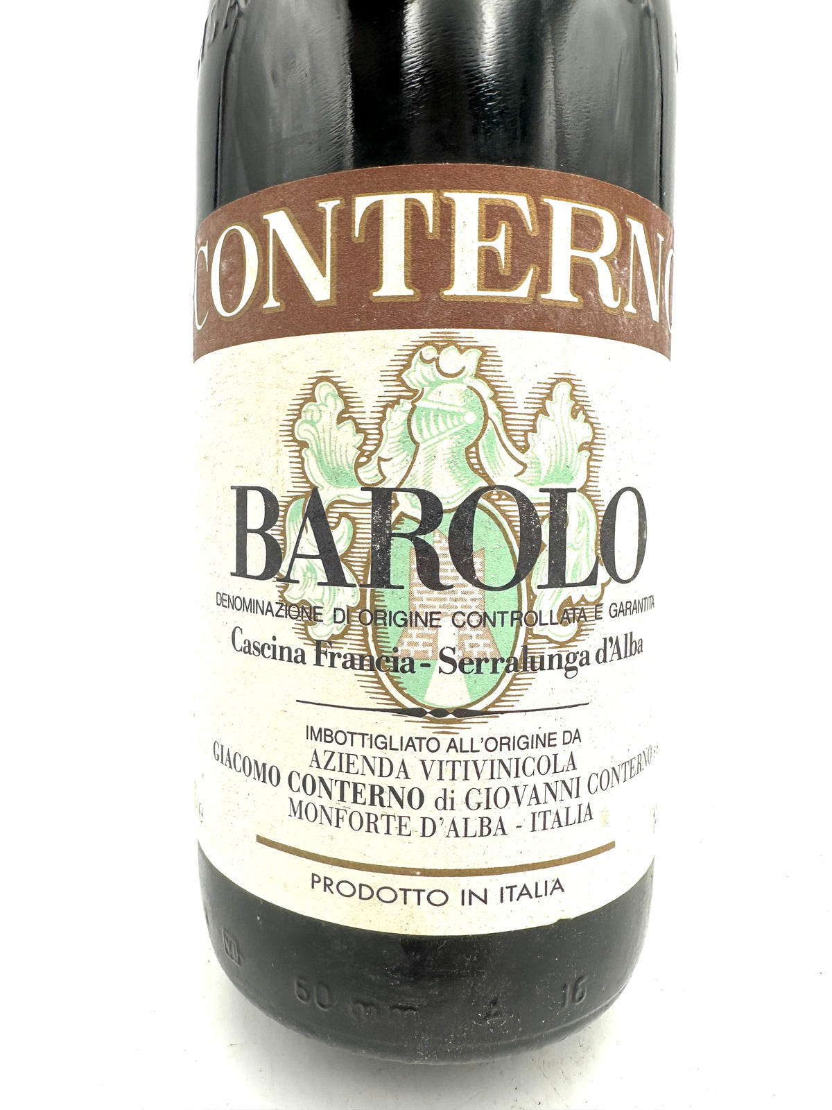 1998 - Giacomo Conterno - Barolo  Francia