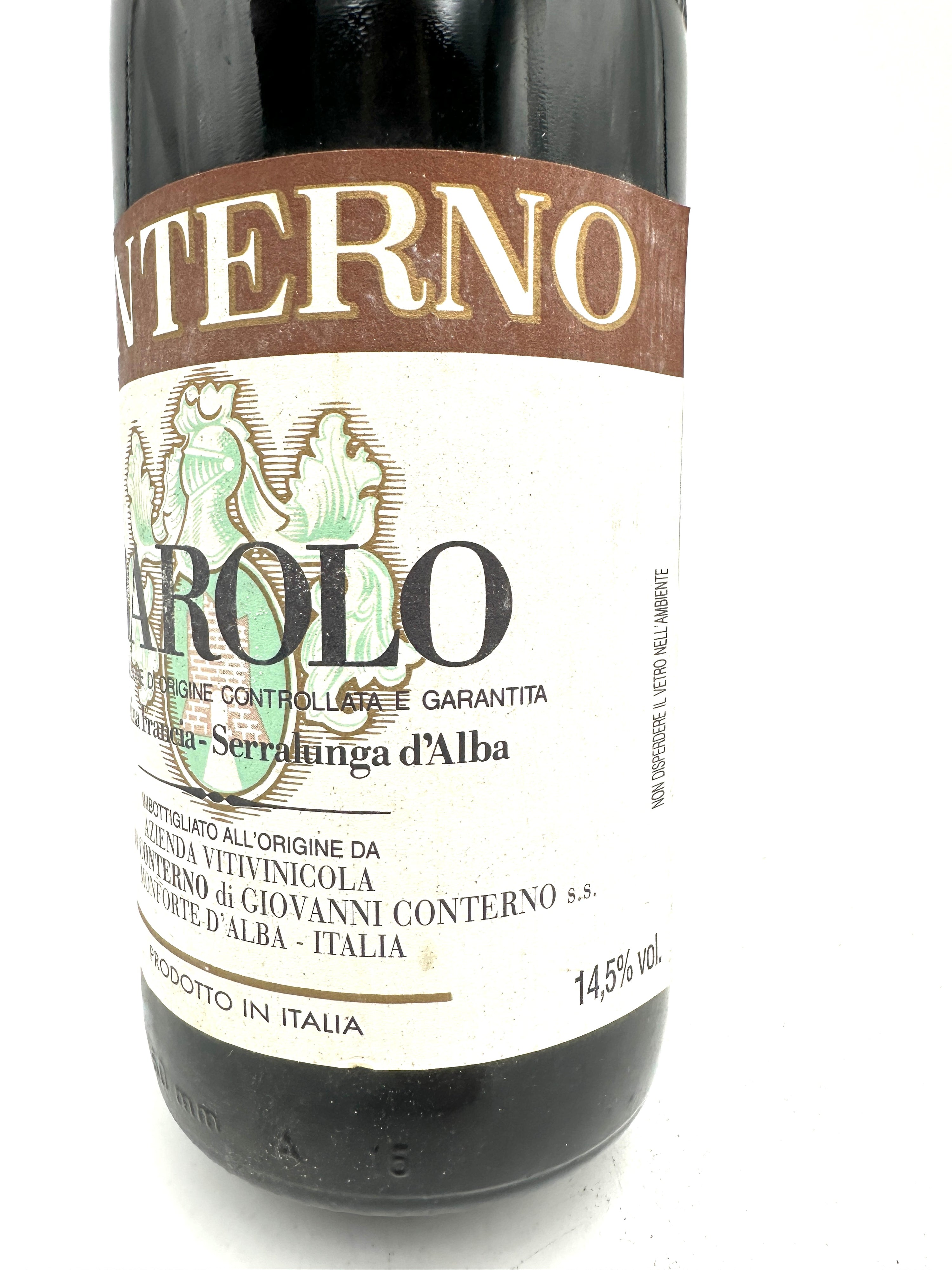 1998 - Giacomo Conterno - Barolo  Francia