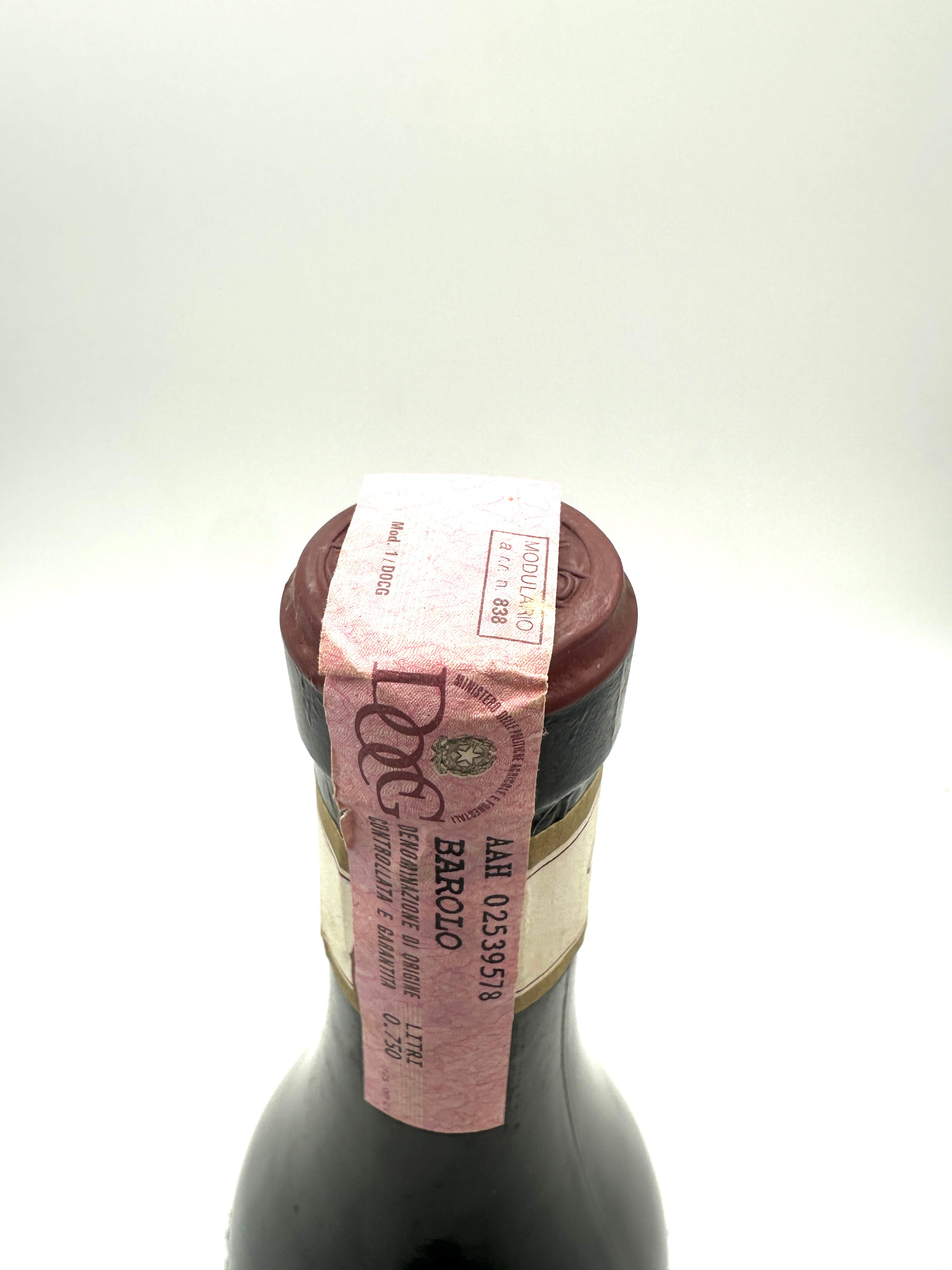 1998 - Giacomo Conterno - Barolo  Francia