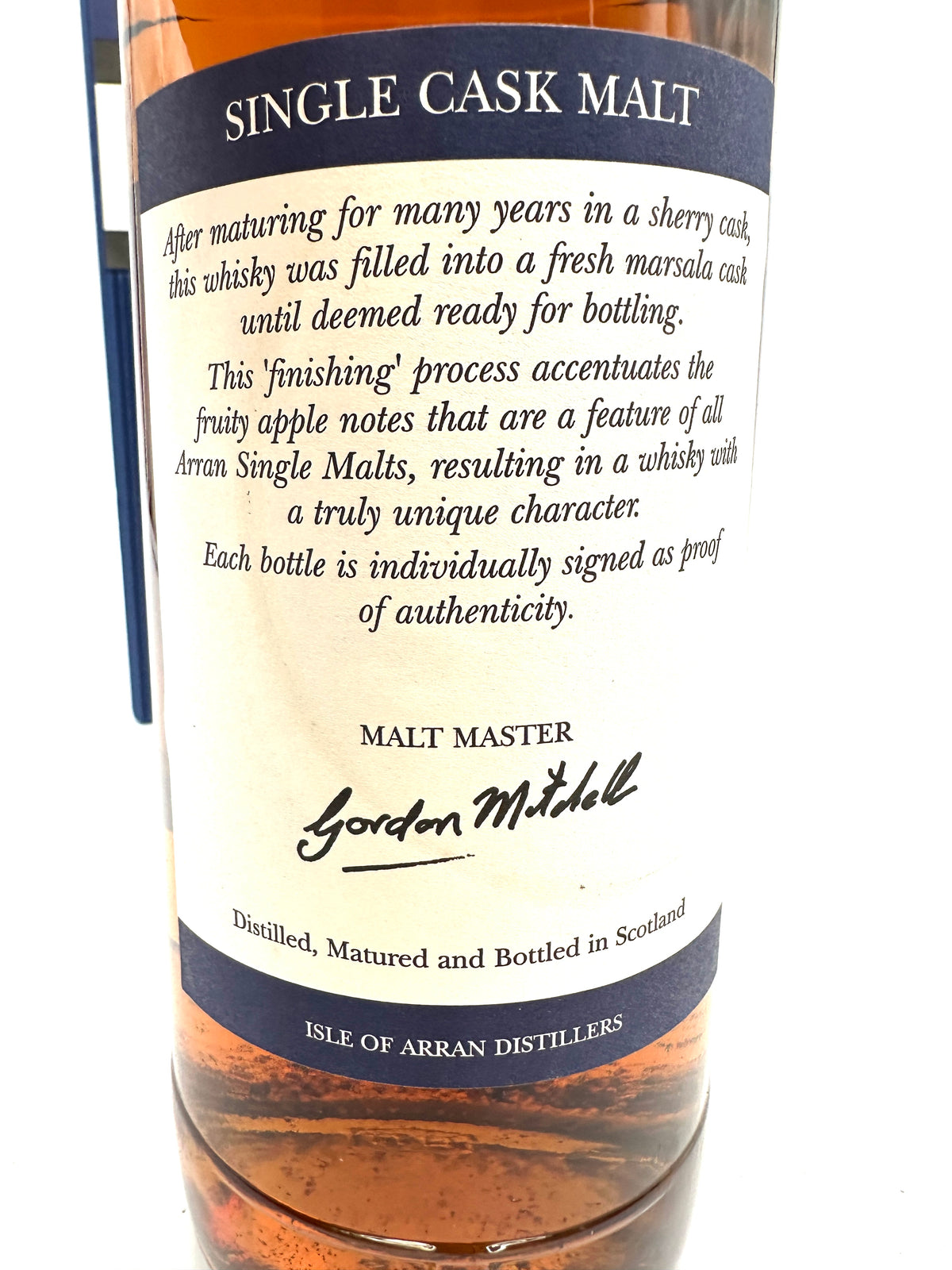 Bottl. 2004 - Arran - Marsala Cask Single Island Malt Scotch Whisky