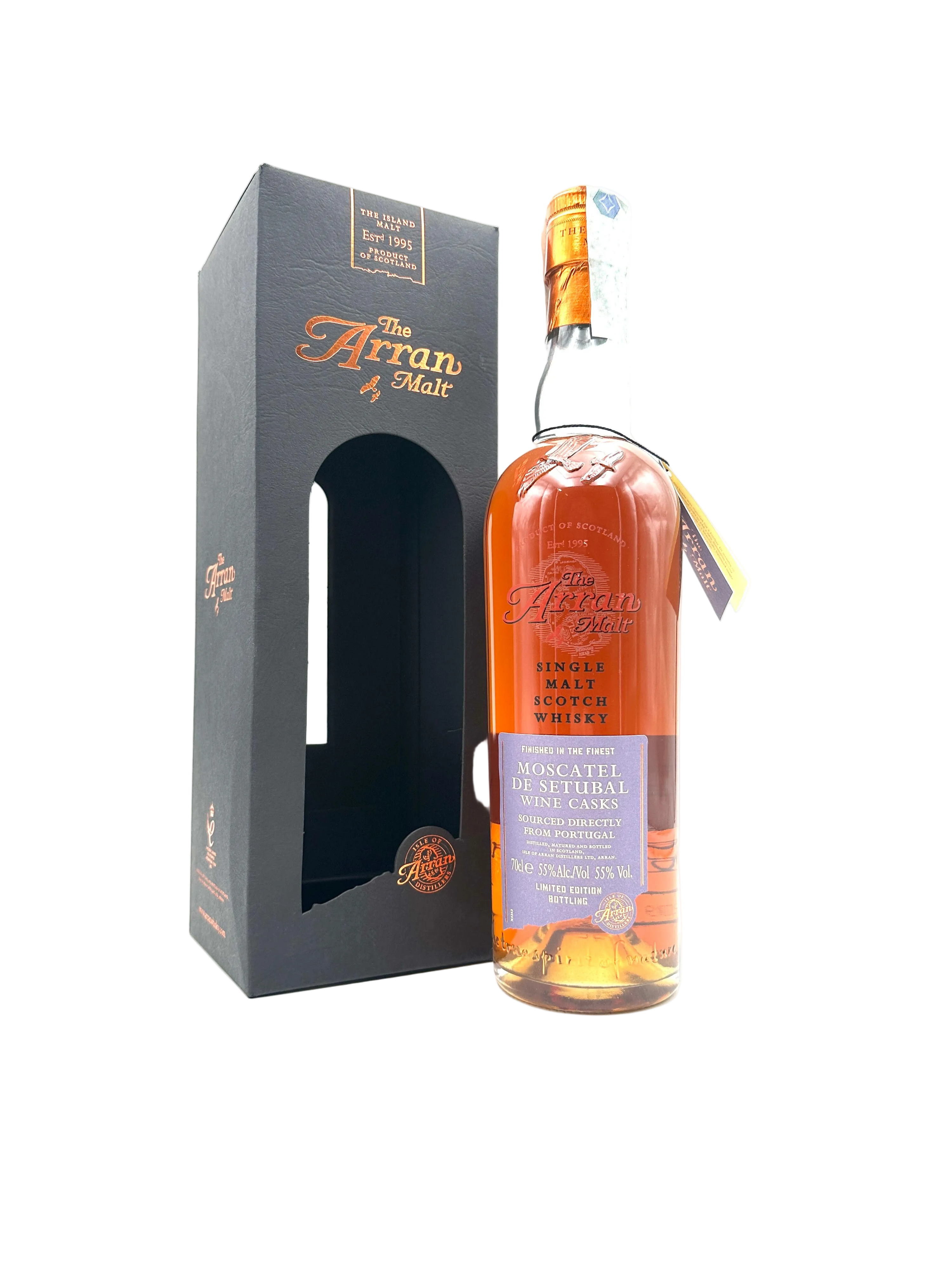 Arran Moscatel Cask Single Island Malt Scotch Whisky - 0,7L 55% - Bottl. 2008