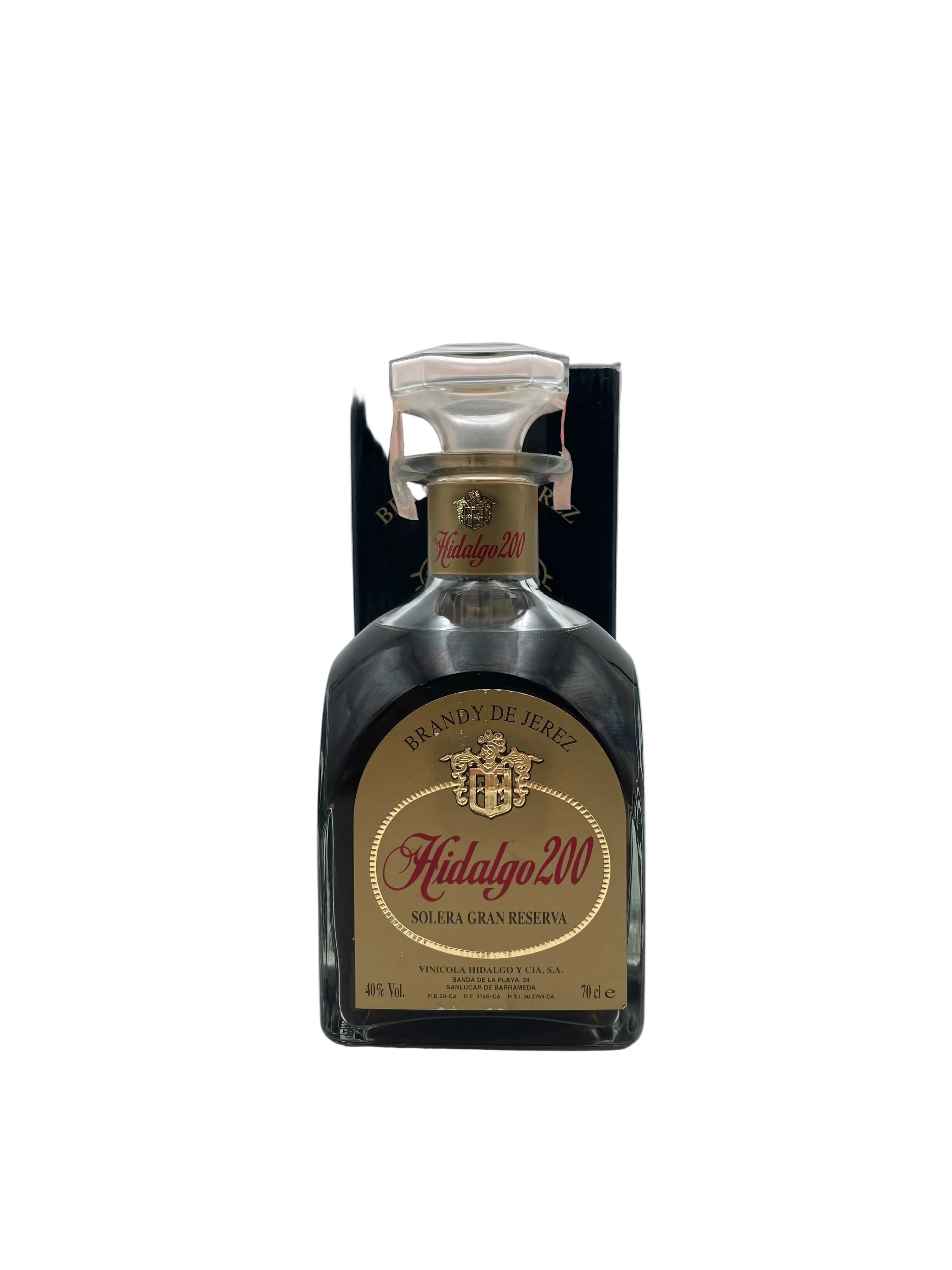 Hidalgo 200 - Brandy De Jerez Solera Gran Reserva - Anni '00s