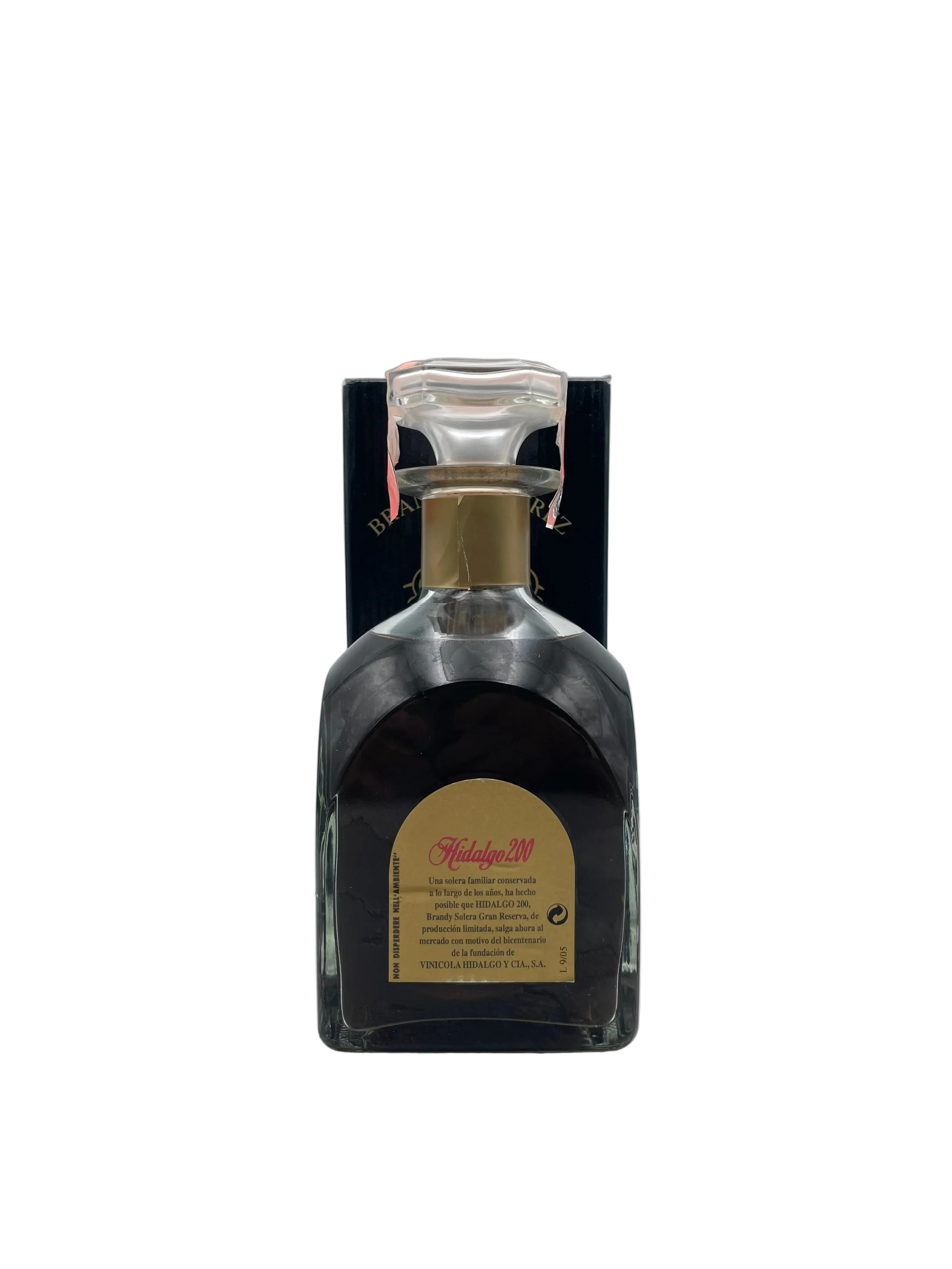 Hidalgo 200 - Brandy De Jerez Solera Gran Reserva - Anni '00s