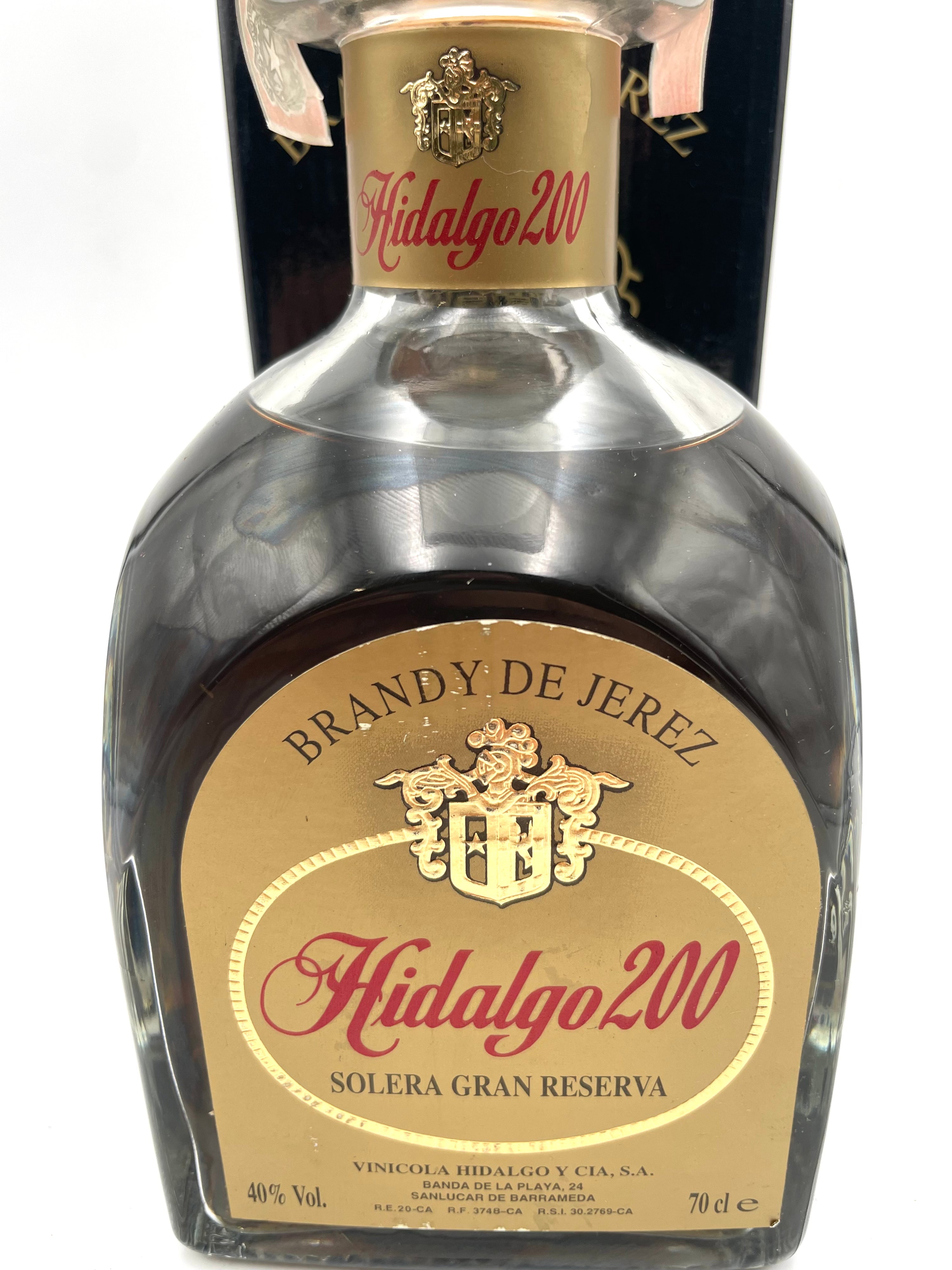 Hidalgo 200 - Brandy De Jerez Solera Gran Reserva - Anni '00s