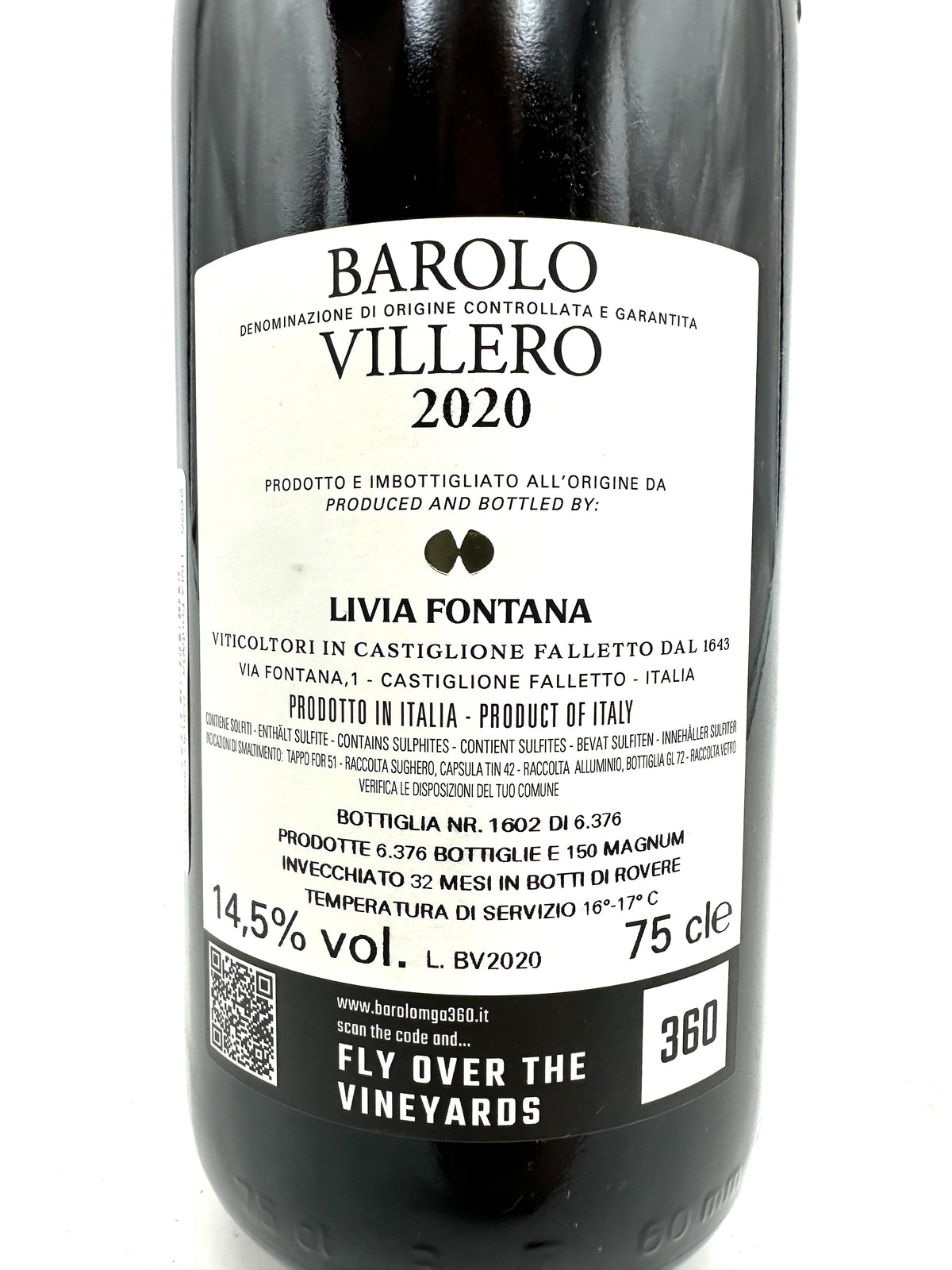 2020 - Livia Fontana - Barolo Villero