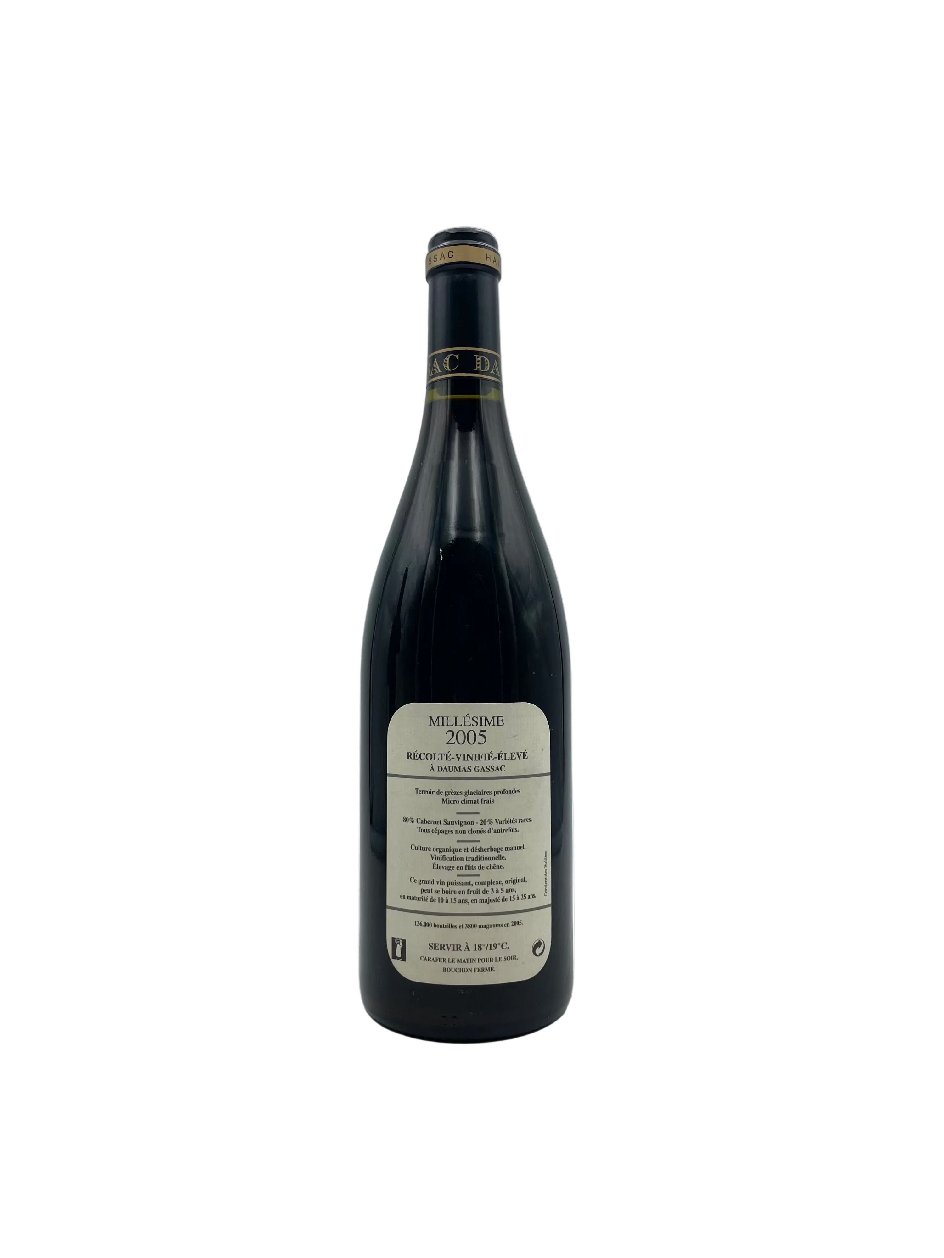 2005 - Mas de Daumas Gassac - Vin de Pays de l’Herault
