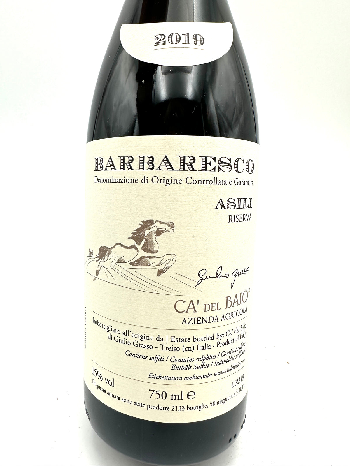 2019 - Cà del baio - Barbaresco Asili Riserva