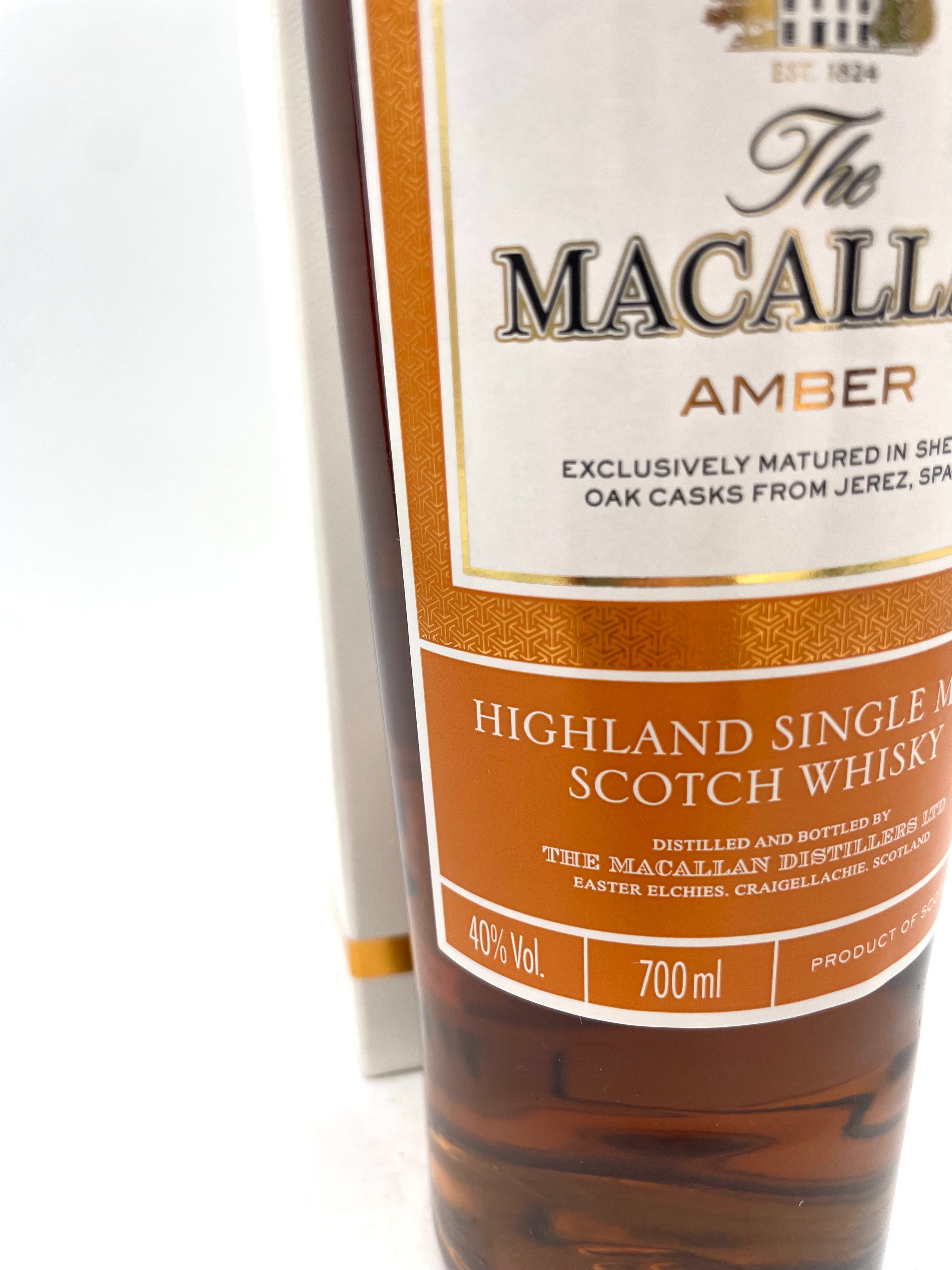 Macallan - Amber Highland Single Malt Scotch Whisky - Anni '00s