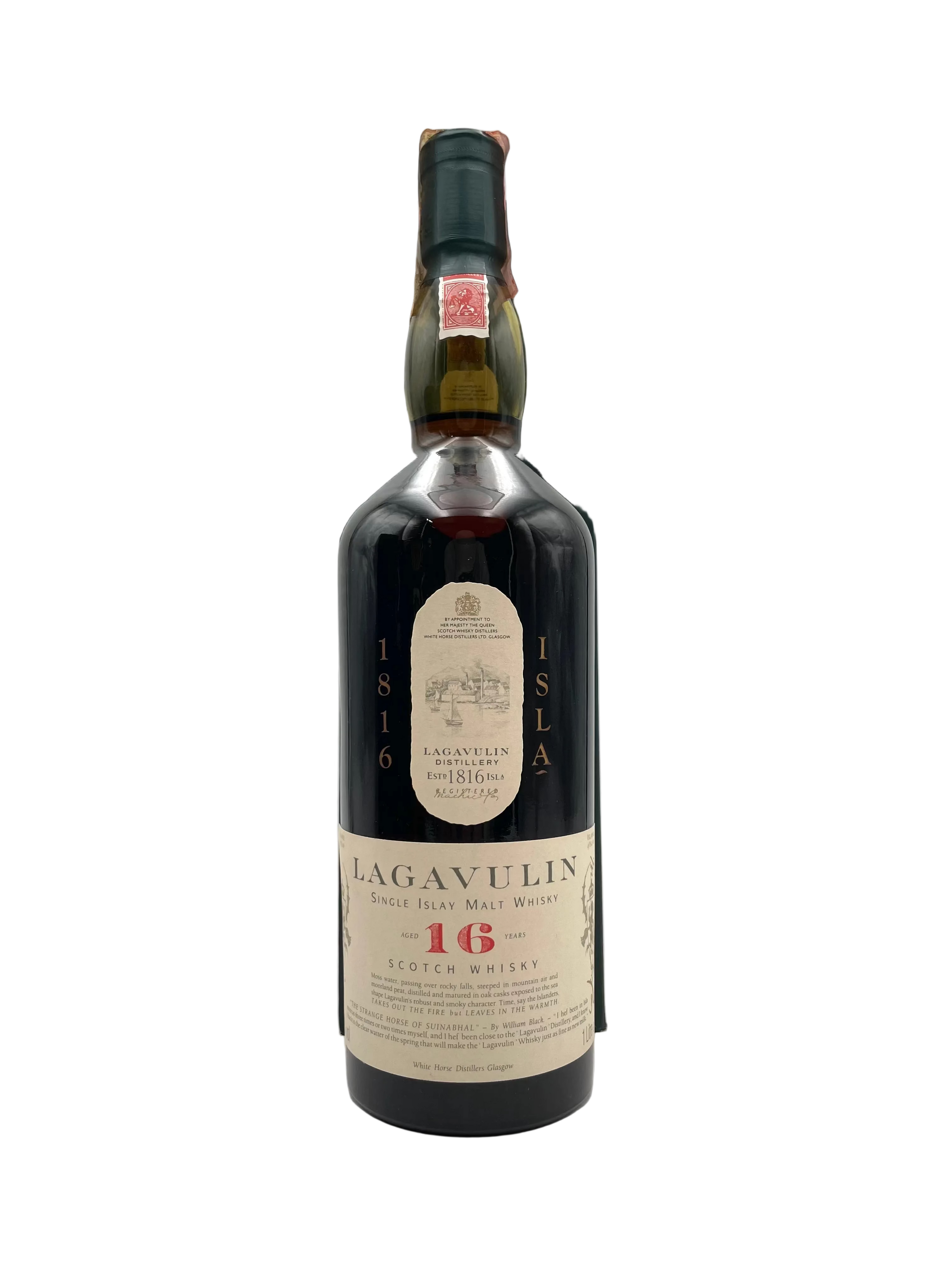 Lagavulin - 16 YO Single Islay Malt Scotch Whisky - Anni '90s