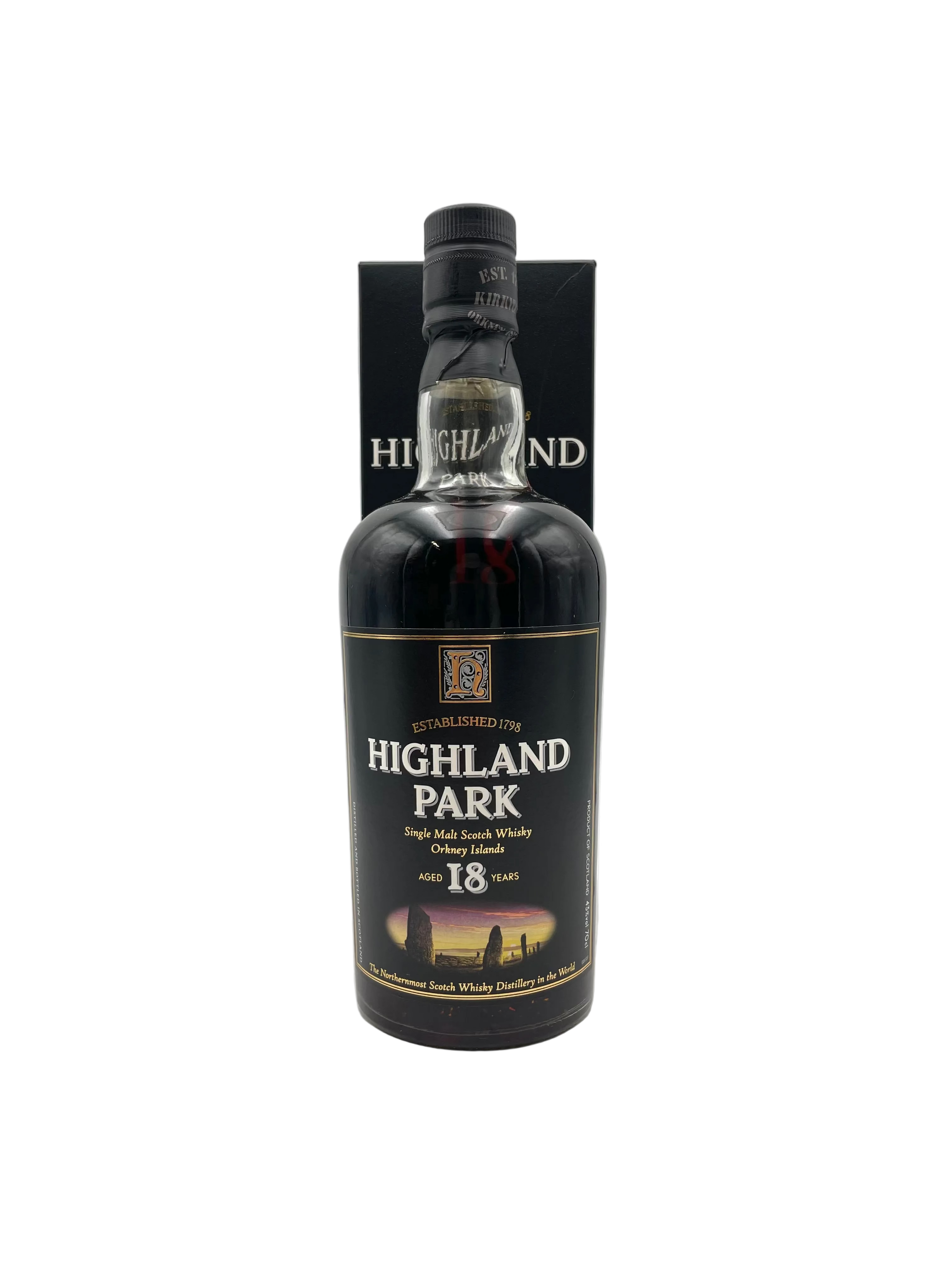 Highland Park - 18 YO Single Malt Scotch Whisky - Anni '00s