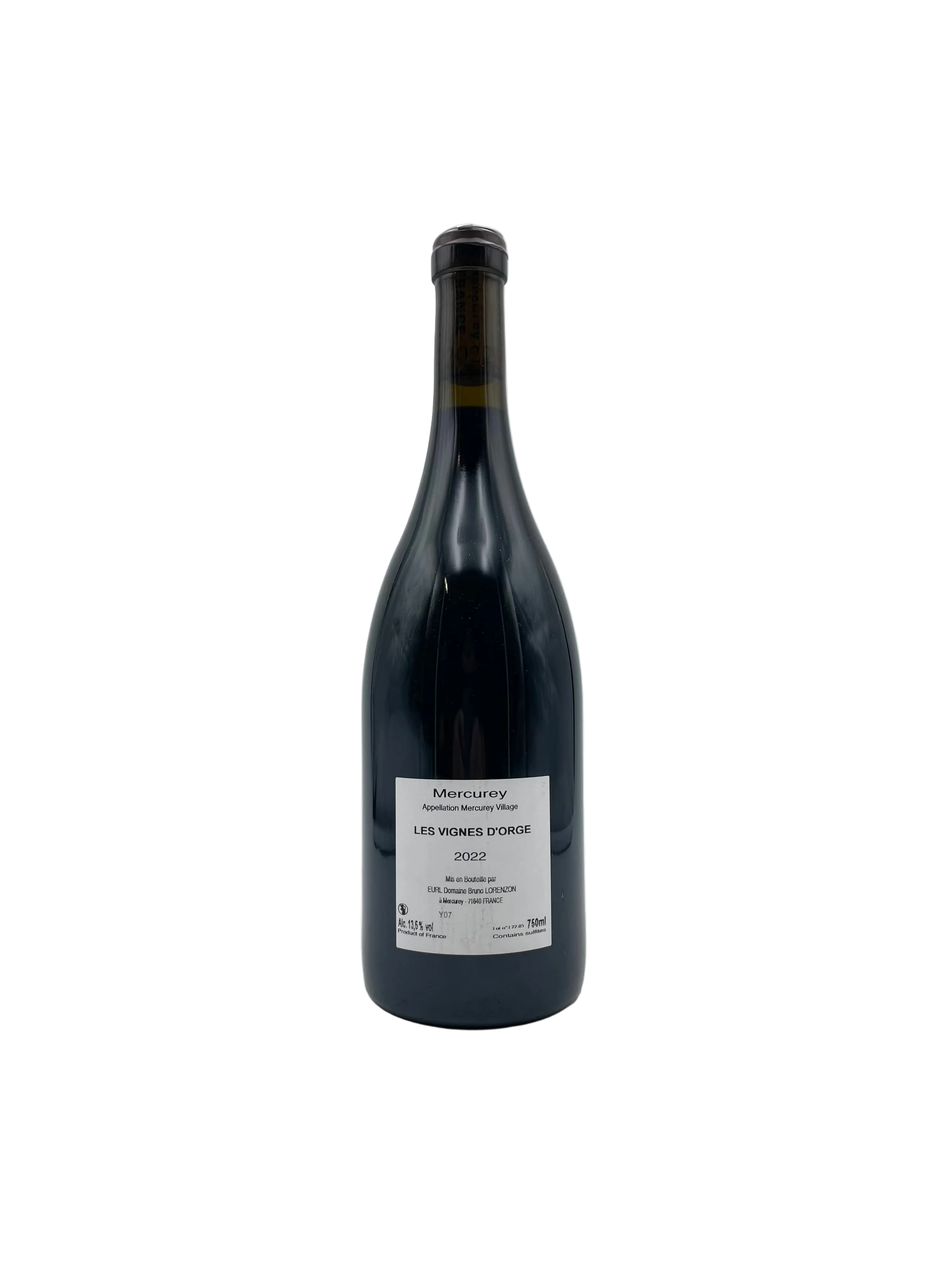 2022 - Domaine Lorenzon - Mercurey Les Vignes d'Orge