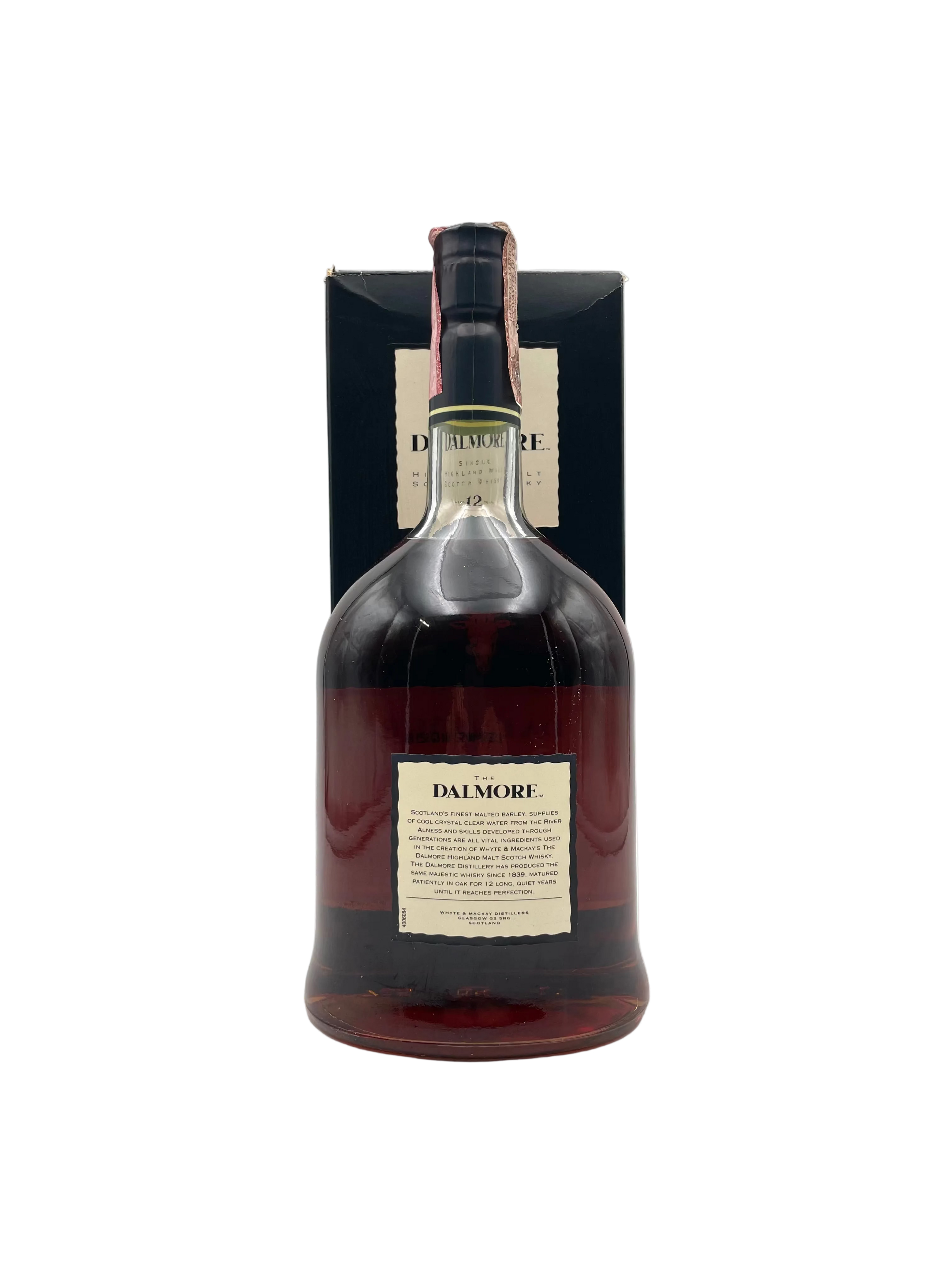 Dalmore - 12 YO Single Highland Malt Scotch Whisky - Anni '80s