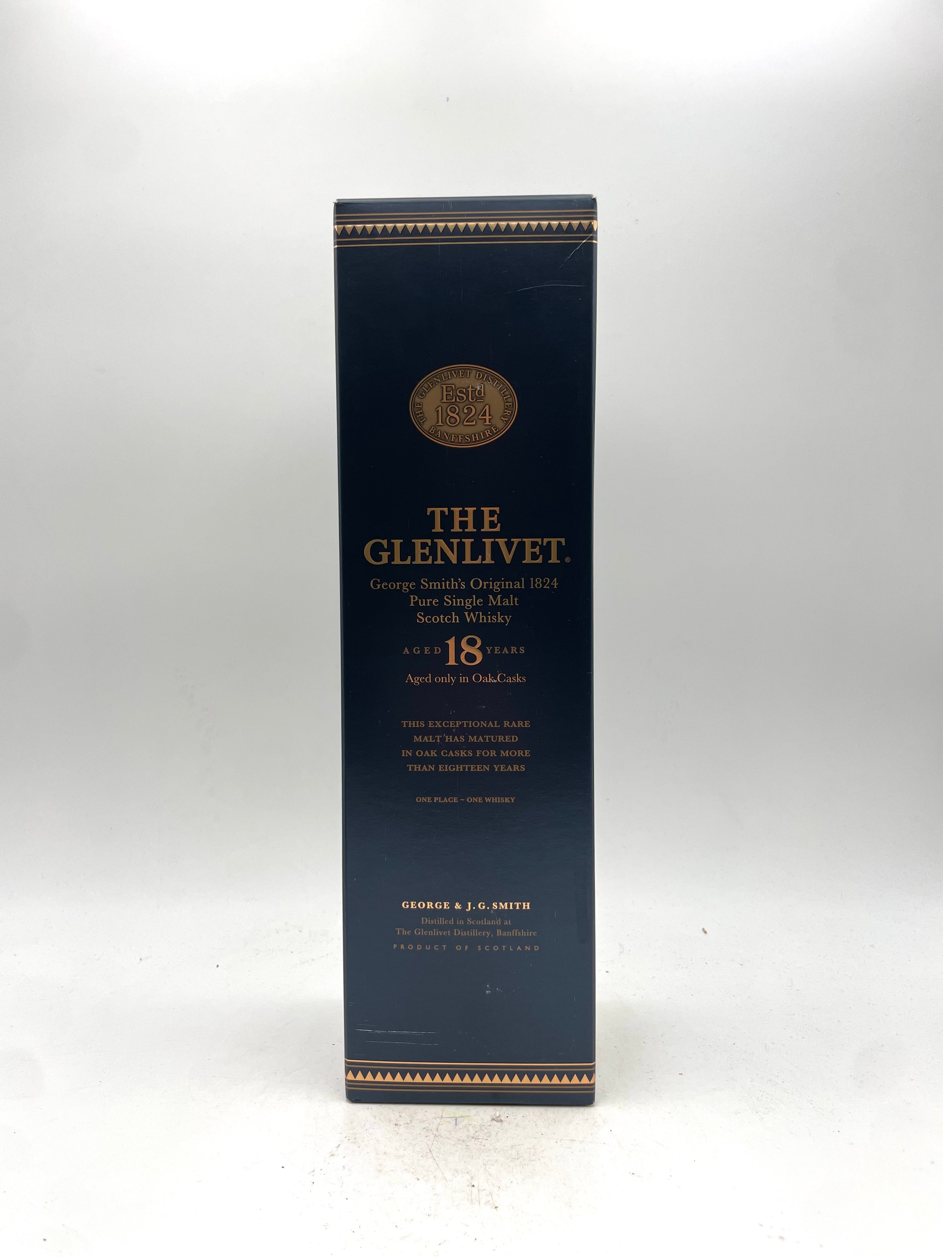 The Glenlivet - 18 YO Pure Single Malt Scotch Whisky - Anni '90s