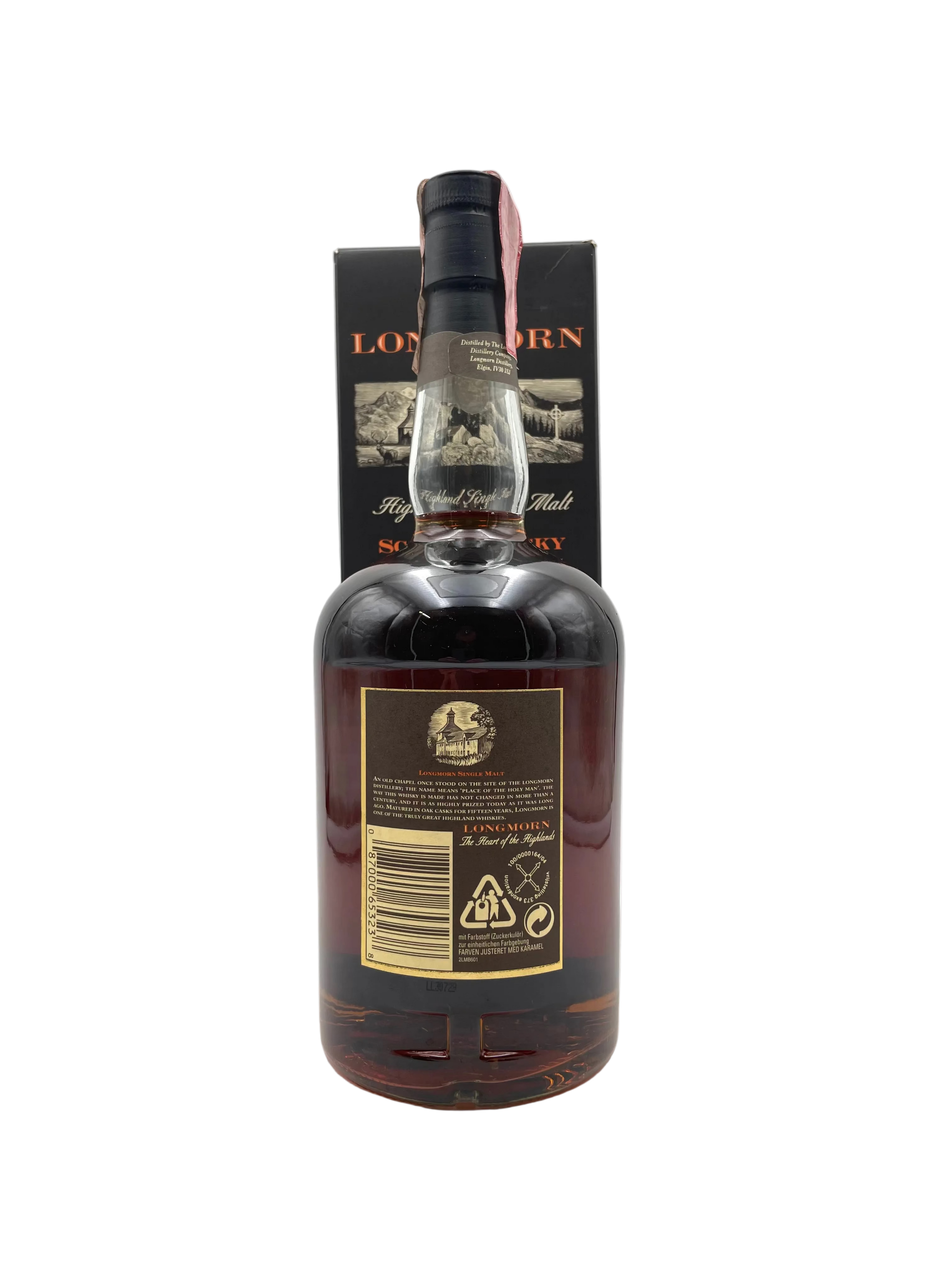 Longmorn - 15 YO Highland Single Malt Scotch Whisky - Anni '80s